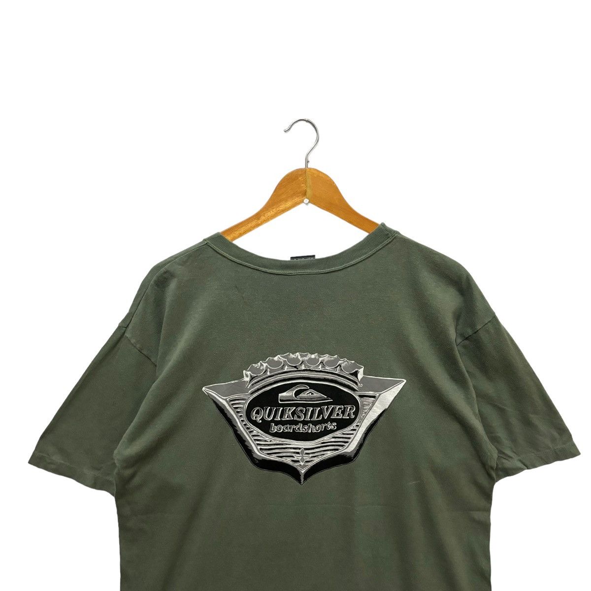 Quiksilver × Vintage Vintage Quiksilver Japan Graphic Back Hit Tshirt Size US L / EU 52-54 / 3 - 2 Thumbnail
