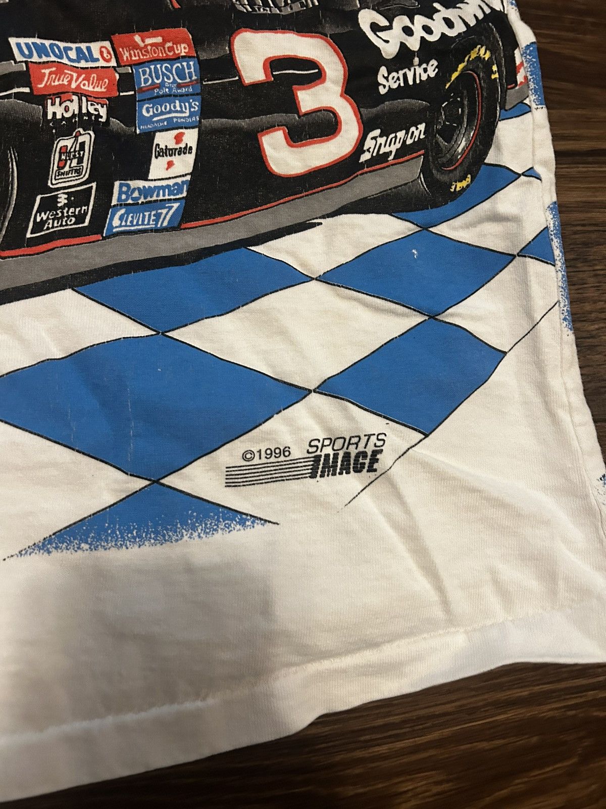 Chase Authentics × NASCAR × Vintage 1996 Dale Earnhardt NASCAR shirt Size US XL / EU 56 / 4 - 4 Thumbnail