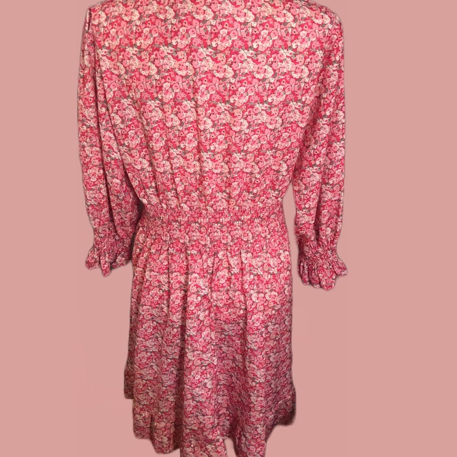 & Other Stories Pink Babydoll Dress 2XL Size XXL / US 16-18 / IT 52-54 - 2 Thumbnail