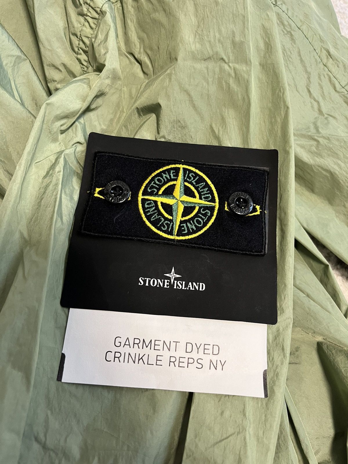 Stone Island Stone Island Crinkle Reps Hooded Jacket light jacket Size US M / EU 48-50 / 2 - 3 Thumbnail