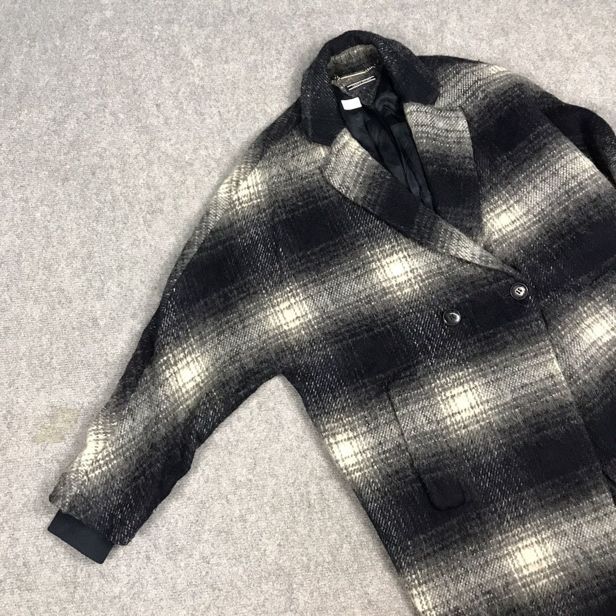 Japanese Brand × Tommy Hilfiger TOMMY HILFIGER MOHAIR WOOL FLANNEL DESIGN WINTER JACKET Size US M / EU 48-50 / 2 - 7 Thumbnail