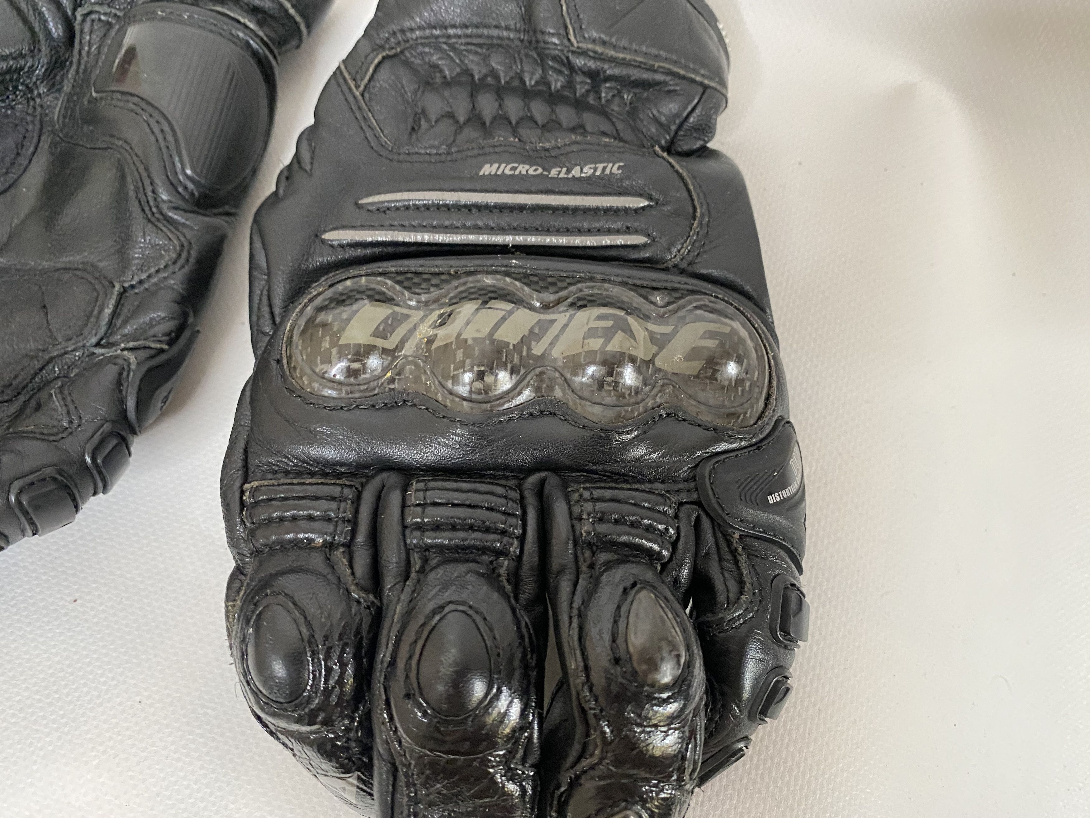 Dainese DAINESE CARBON COVER S-ST LEATHER MOTORCYCLE GLOVES Size ONE SIZE - 6 Thumbnail