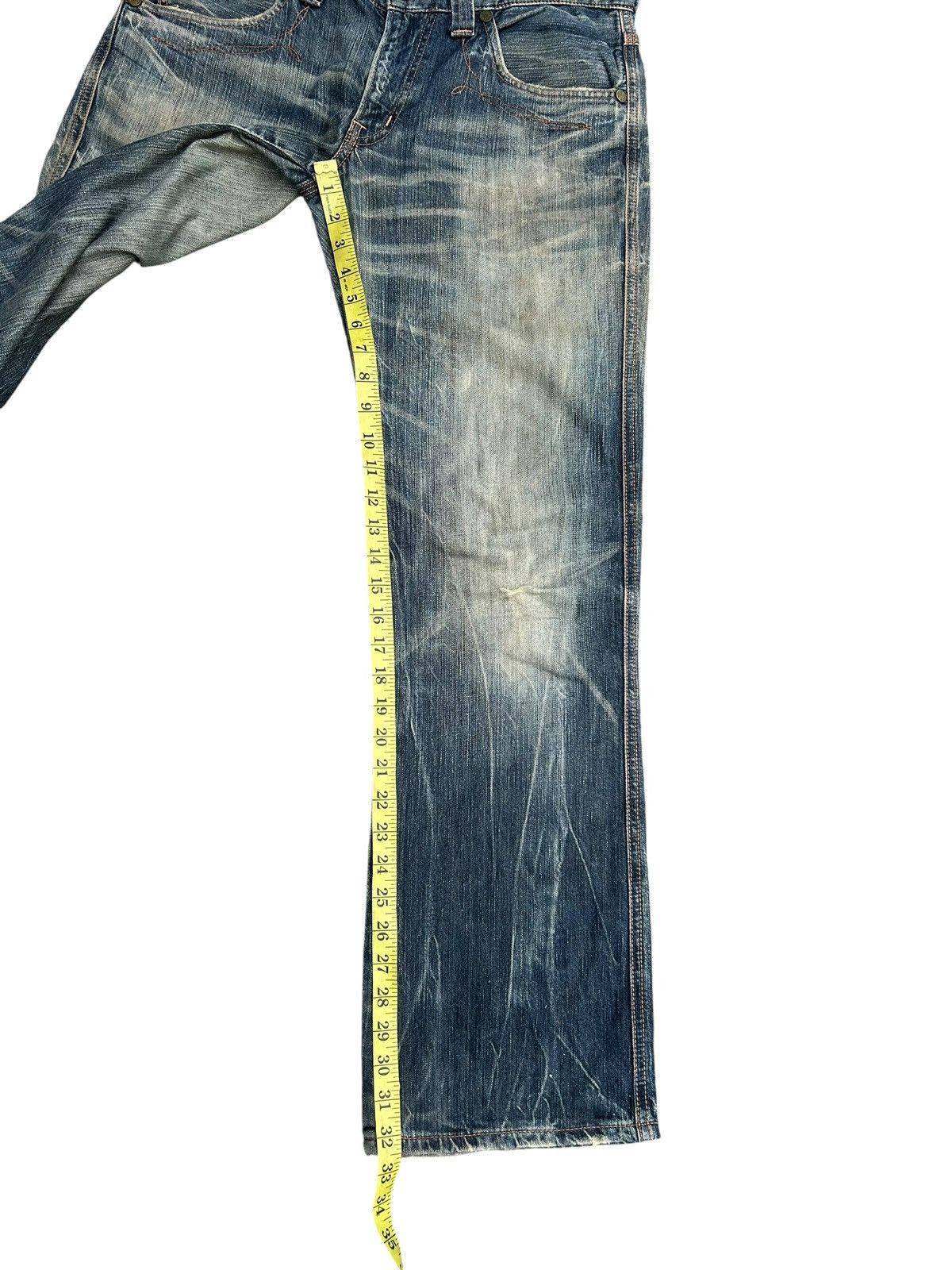 Edwin Vintage Edwin Navajo Japanese Brand Distressed Denim Jeans Size US 34 / EU 50 - 25 Thumbnail