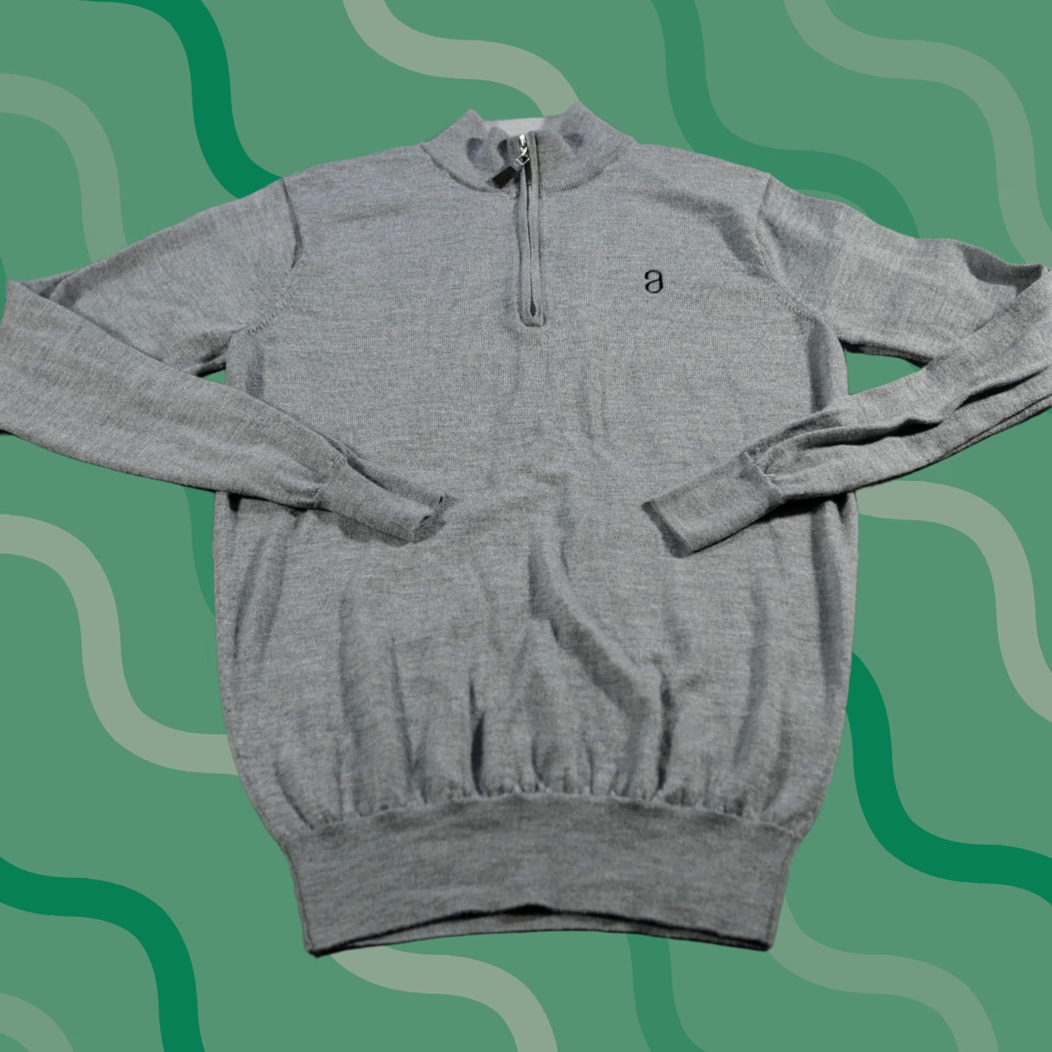 Peter Millar Peter Millar Sweater Mens Small Gray Crown Soft Marino Wool Silk Casual Active Size US S / EU 44-46 / 1 - 1 Thumbnail