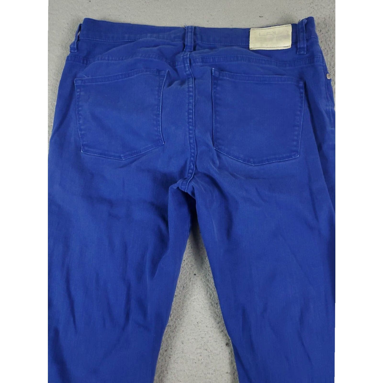 Ralph Lauren Ralph Lauren Womens Flat Front Jeans 12 Extra Large 33x25.5 Blue Pants Size 34" / US 12 / IT 48 - 7 Thumbnail