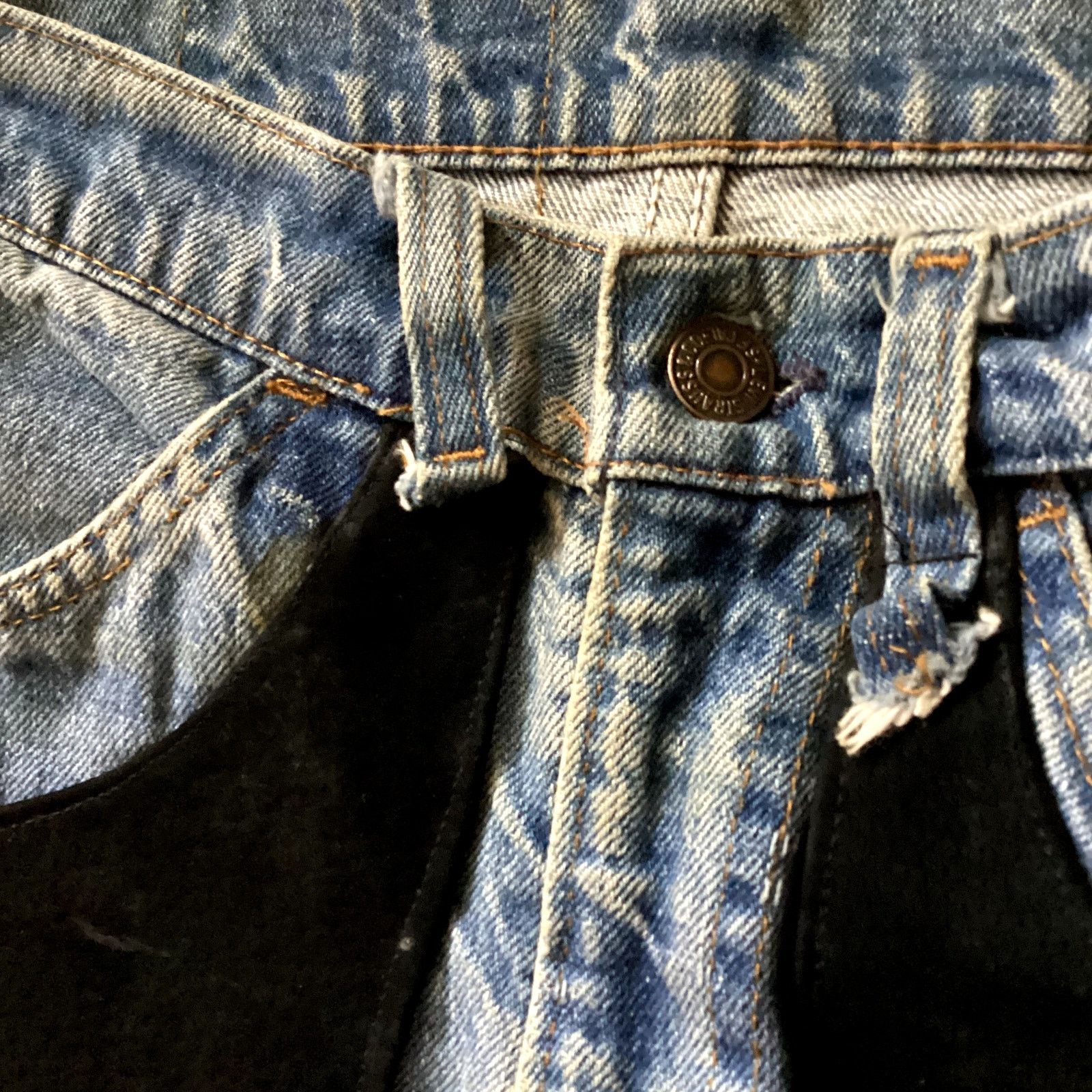 Levi's Vintage Levi 501 Jeans with leather double knees Size US 32 / EU 48 - 8 Thumbnail