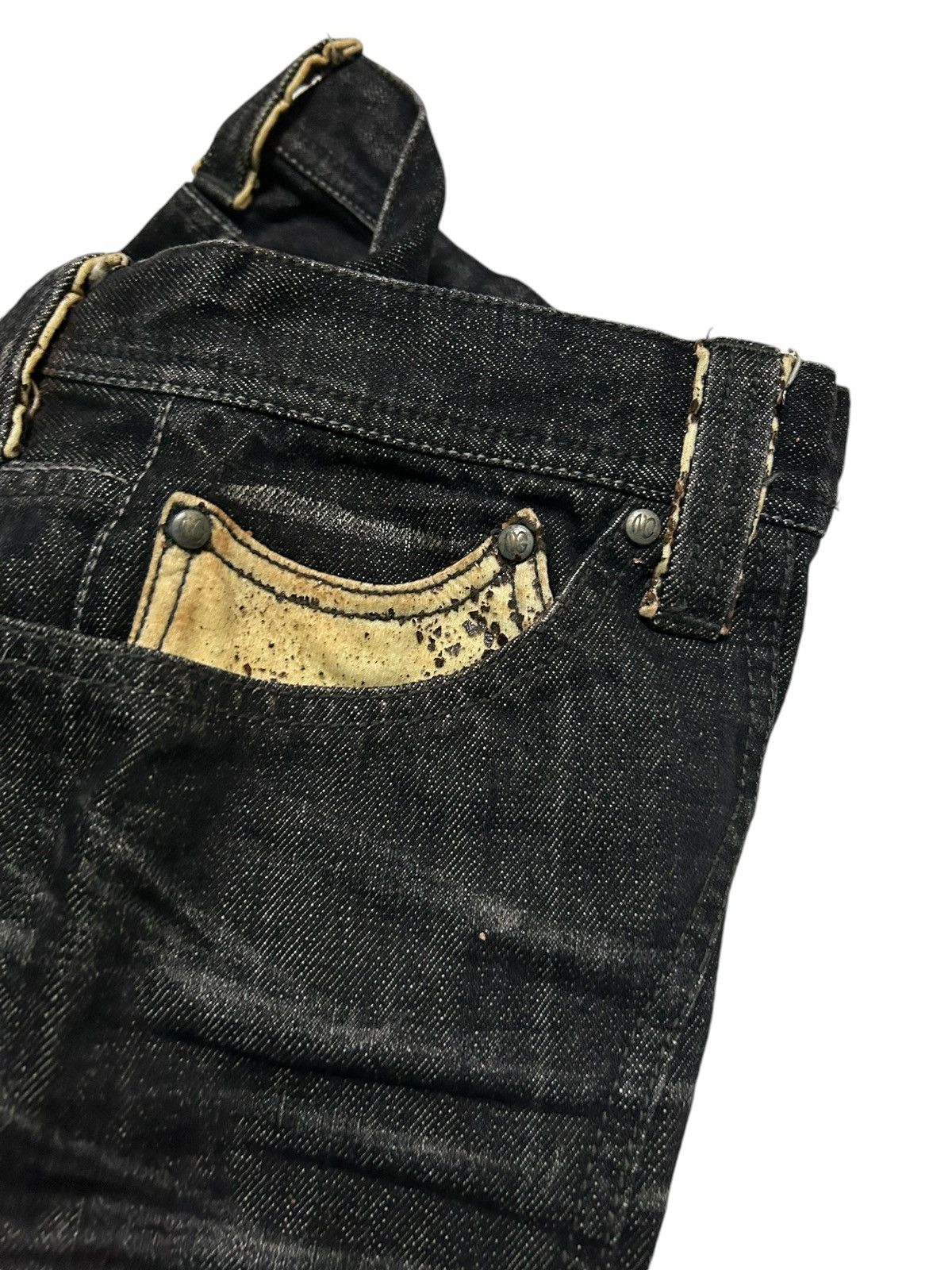 If Six Was Nine × Le Grande Bleu (L.G.B.) × Nicole Club Nicole Club For Men Rare Japanese Punk Style Denim 🎌☠️☠️ Size US 31 - 13 Thumbnail