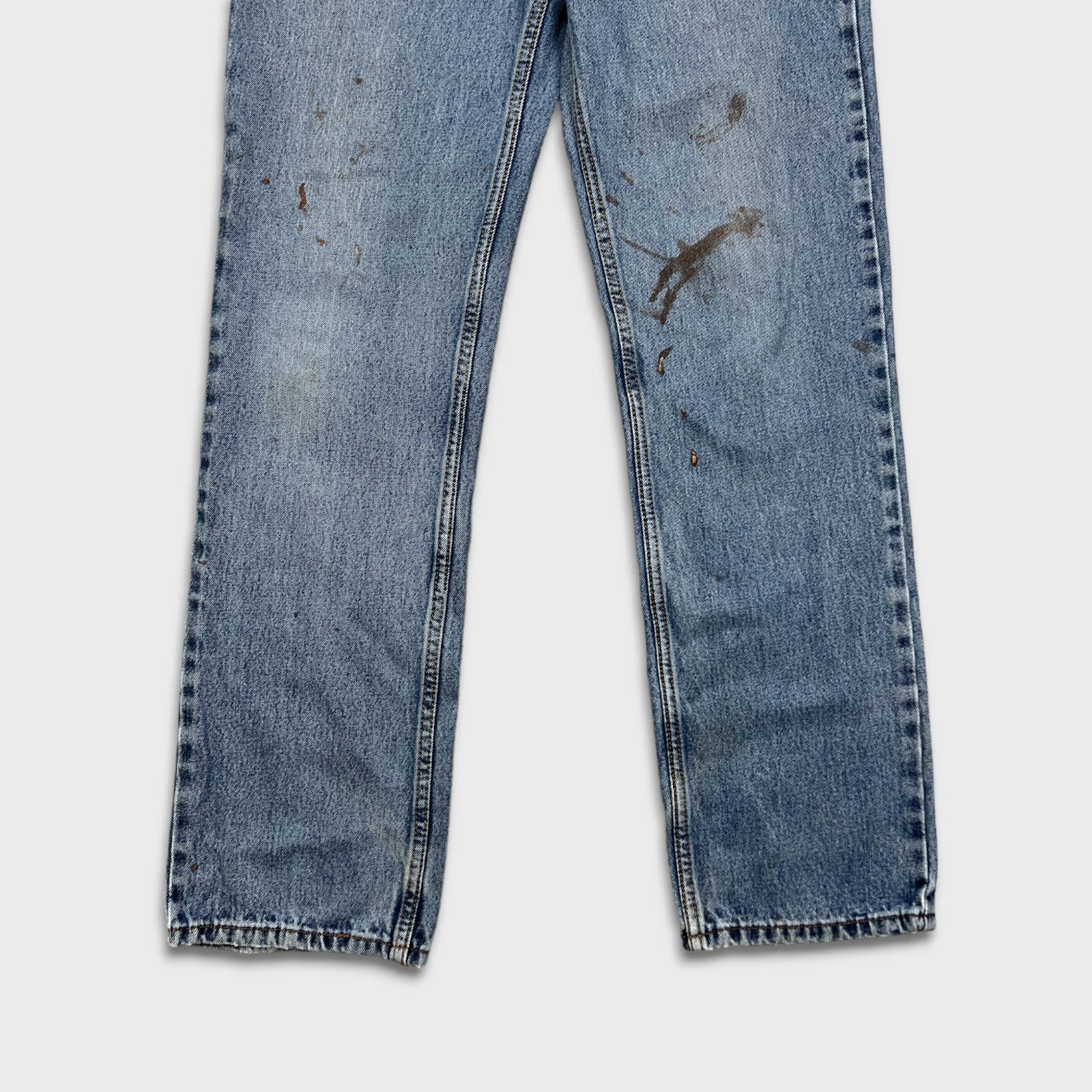 Levi's × Vintage Levi's 516 Jeans Mens 34x34 Slim Straight Light Wash Denim Size US 34 / EU 50 - 4 Thumbnail