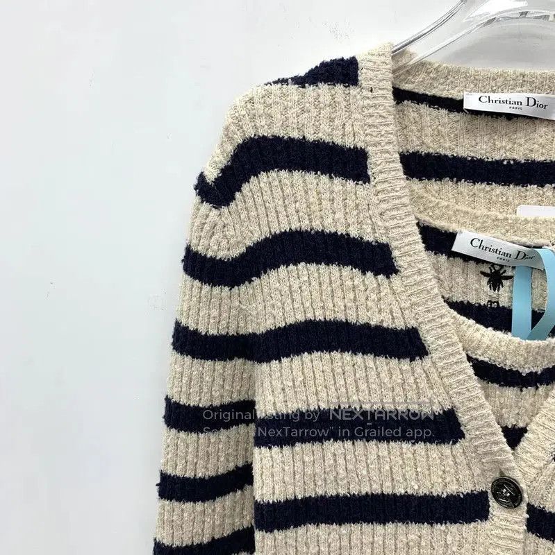 Dior Dior Color Block Cotton Sweater for Women . Size M / US 6-8 / IT 42-44 - 5 Thumbnail