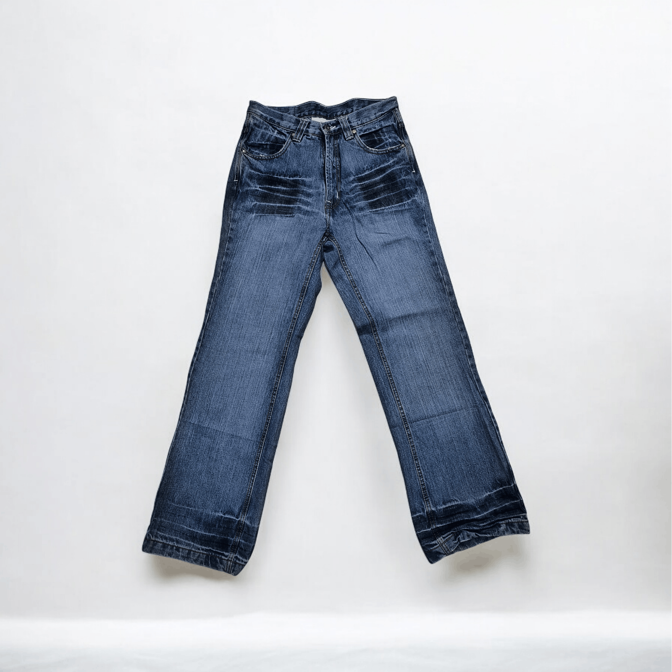 Le Grande Bleu (L.G.B.) × Southpole × Vintage SOUTHPOLE RELAXED BOOTCUT VTG LIKE IF SIX WAS NINE JEANS Size US 30 / EU 46 - 1 Thumbnail