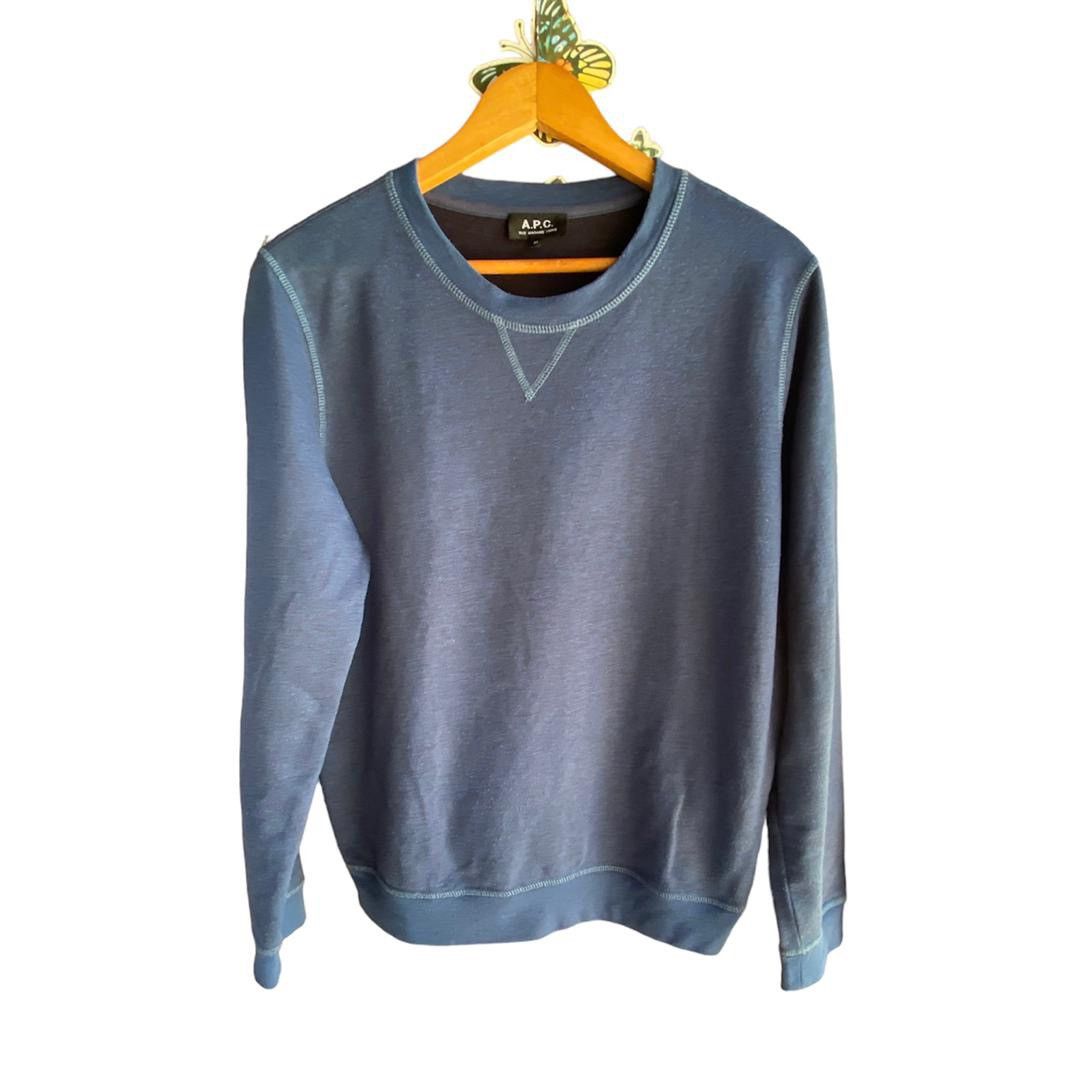 A.P.C. Crewneck Sweatshirt A.P.C Plain Size US M / EU 48-50 / 2 - 2 Thumbnail