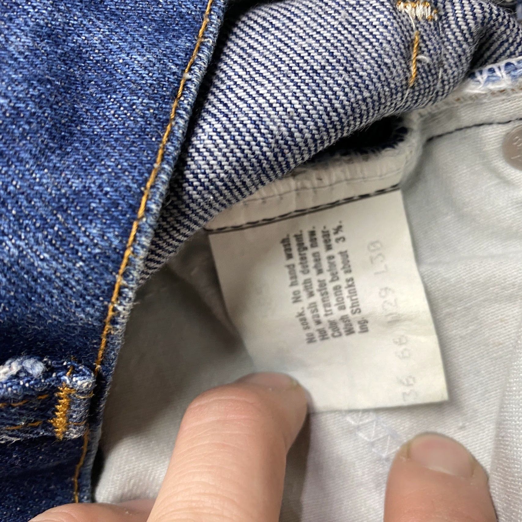 Levi's VINTAGE Levi's 517 Jeans Mens 29 Blue 70s Denim Flare FITS 28x29 USA MADE Size US 29 - 5 Thumbnail