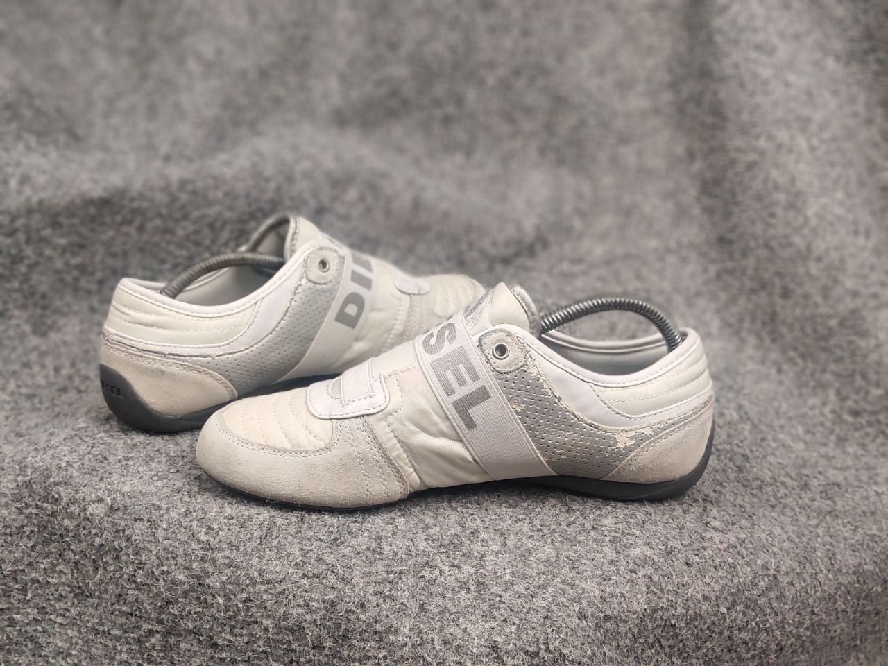 Diesel Vintage 90's Diesel Korbin II Suede rubber Low Sneakers Y2K Size US 7.5 / EU 40-41 - 14 Thumbnail