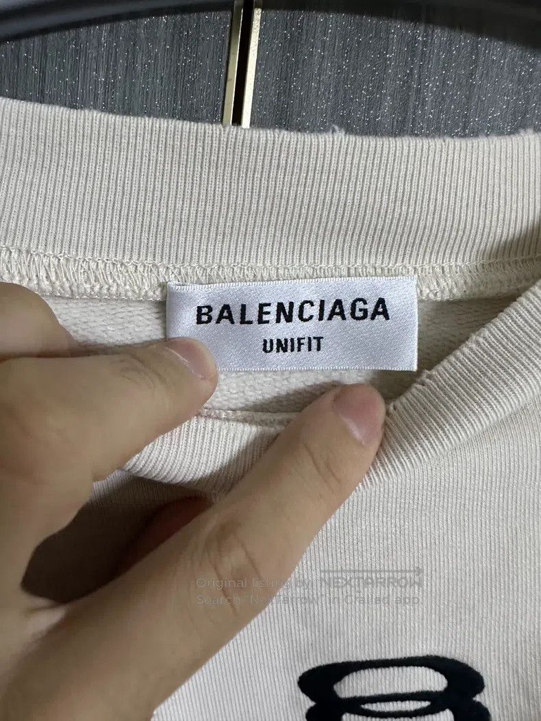 Balenciaga Balenciaga Double Ring Ski Sweatshirt Size US S / EU 44-46 / 1 - 3 Thumbnail