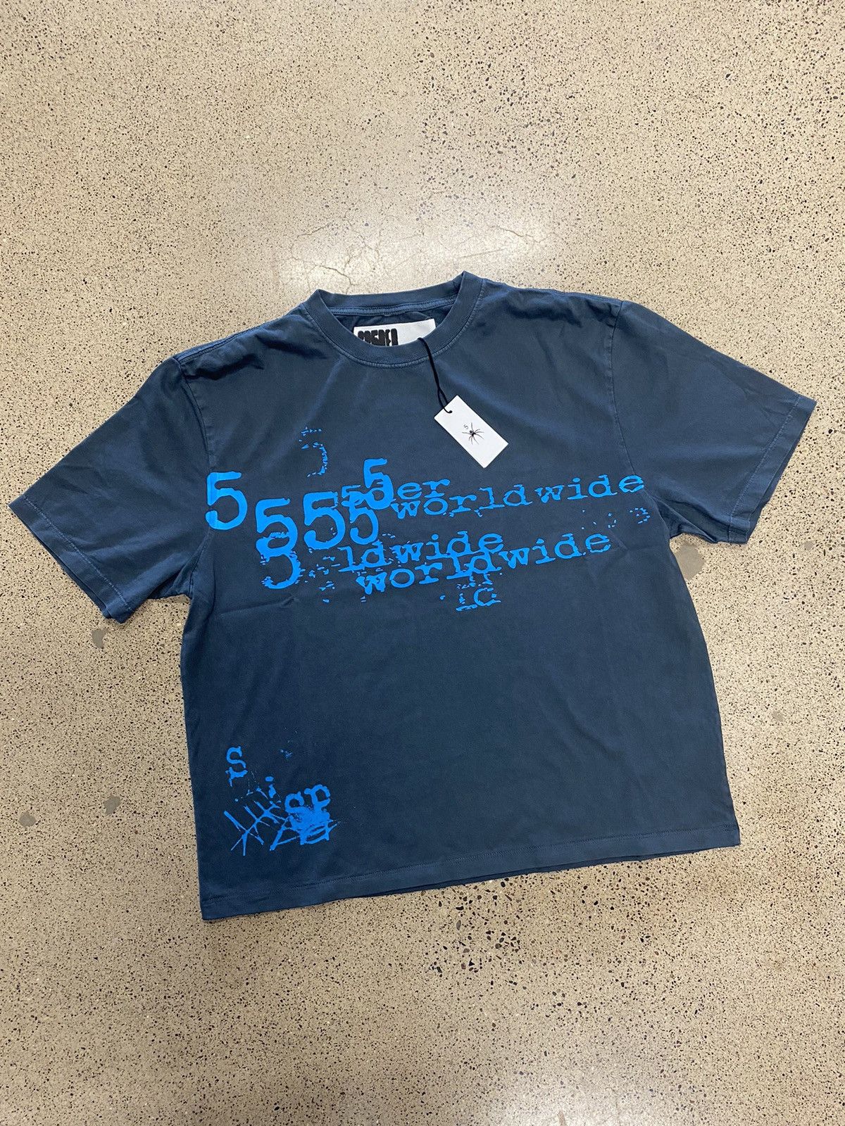Sp5der 💀Sp5der Worldwide Stutter Tee💀 Size US M / EU 48-50 / 2 - 1 Thumbnail