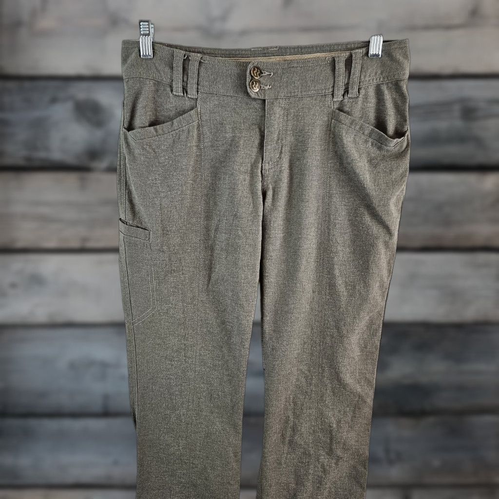 Royal Robbins Royal Robbins Womens Pants Sz 6 Olive Green Mid Rise Nylon Blend Straight Leg Shirt? Size 28" / US 6 / IT 42 - 1 Thumbnail