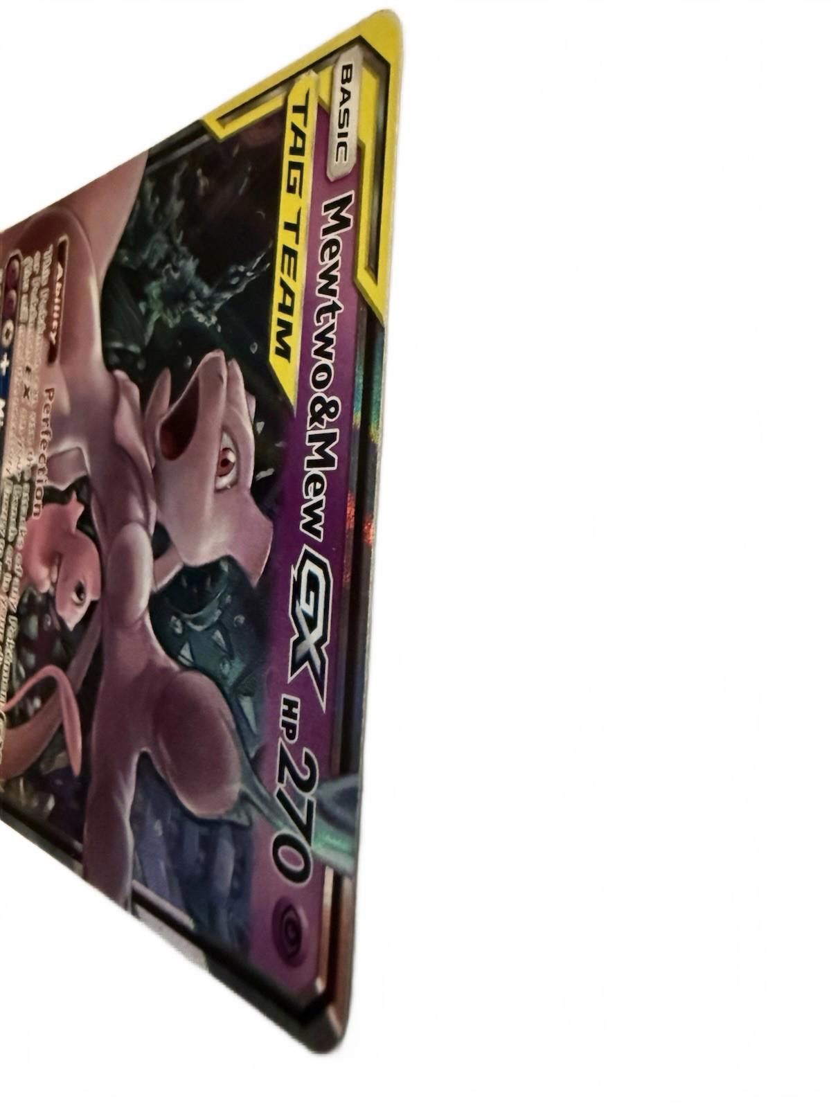 Pokemon Mewtwo & Mew GX 71/236 Ultra Rare Holo Tag Team Pokémon Size ONE SIZE - 10 Thumbnail