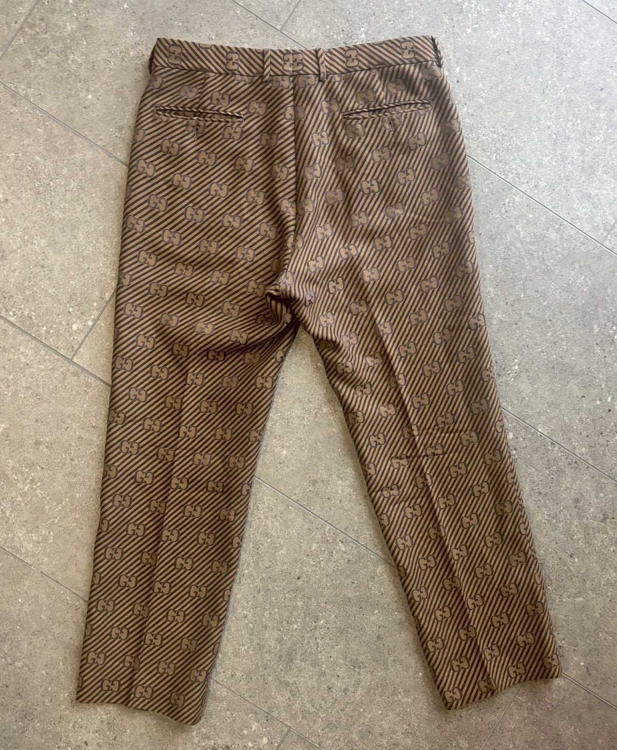 Gucci GUCCI MONOGRAM MENS TROUSERS SIZE 32 Size US 32 / EU 48 - 5 Thumbnail