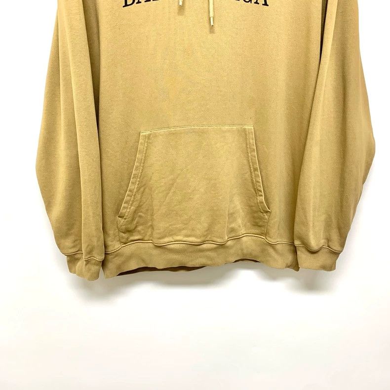 Balenciaga Balenciaga Khaki wheatear hooded sweatshirt 2502-Nextarrow Size US S / EU 44-46 / 1 - 6 Thumbnail