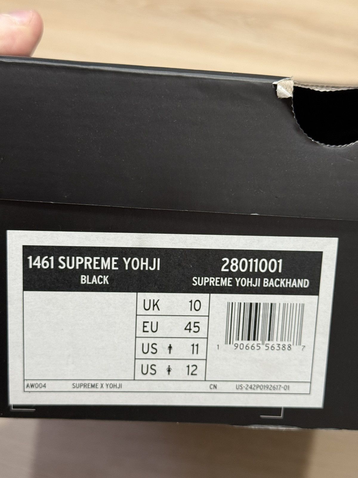 Supreme × Yohji Yamamoto Supreme Yohji Yamamoto Dr Marten 1461 Shoes Size US 11 / EU 44 - 6 Thumbnail