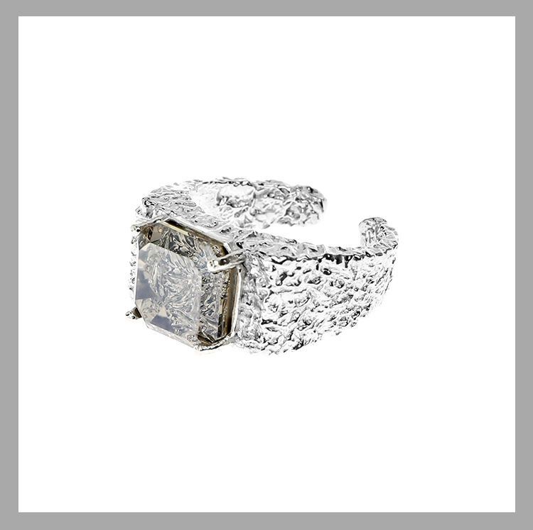 Jewelry Rare Jewelry Rings Open Size Chrome Ring (Size 7-13) Size ONE SIZE - 6 Thumbnail