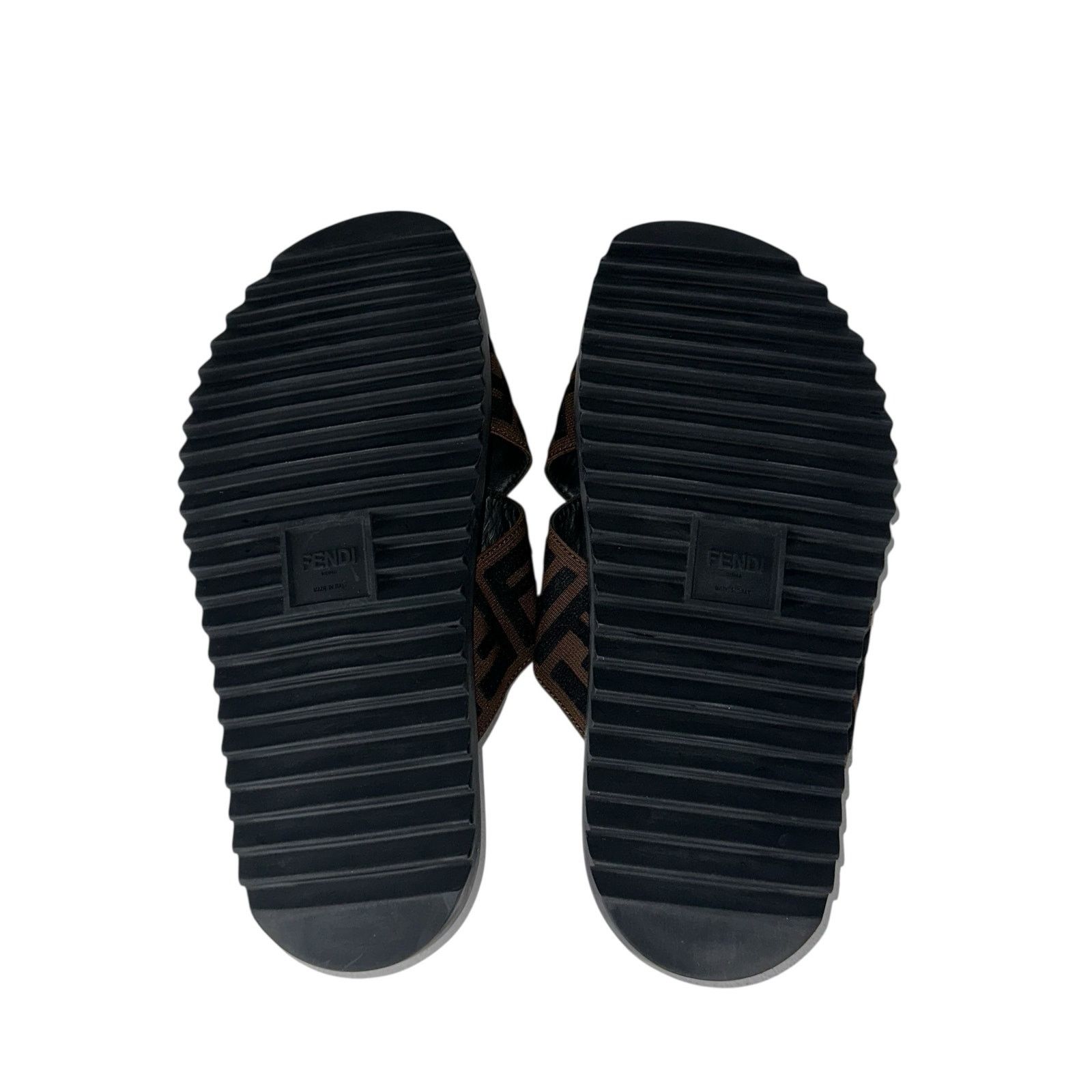 Fendi Fendi Zucca Slides Size US 7 / EU 40 - 3 Thumbnail