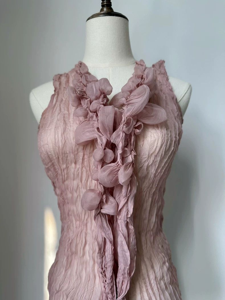 Issey Miyake Issey Miyake Misty purple top Size S / US 4 / IT 40 - 4 Thumbnail