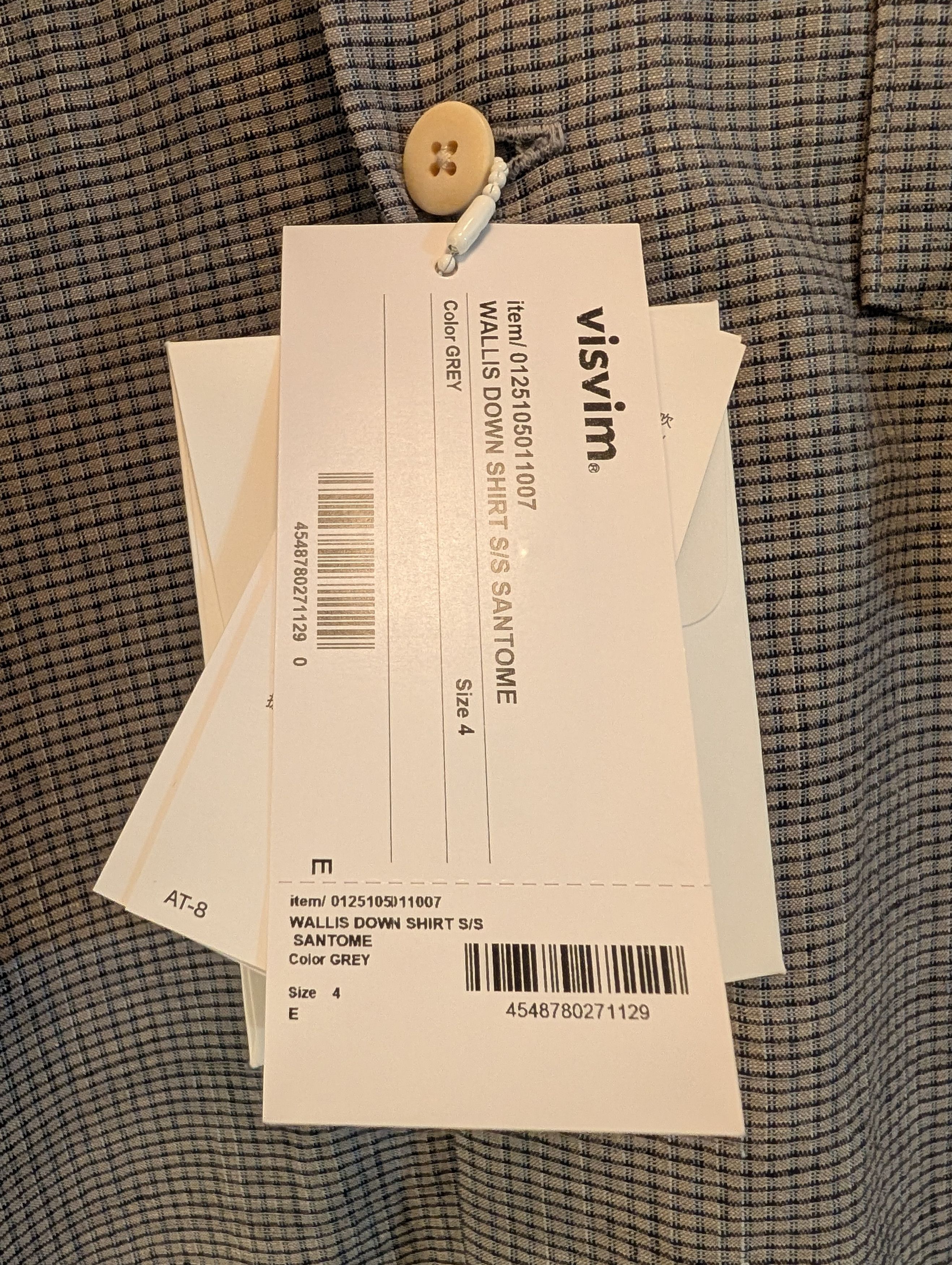 Visvim Wallis Down Shirt S/S Santome Size US XL / EU 56 / 4 - 5 Thumbnail