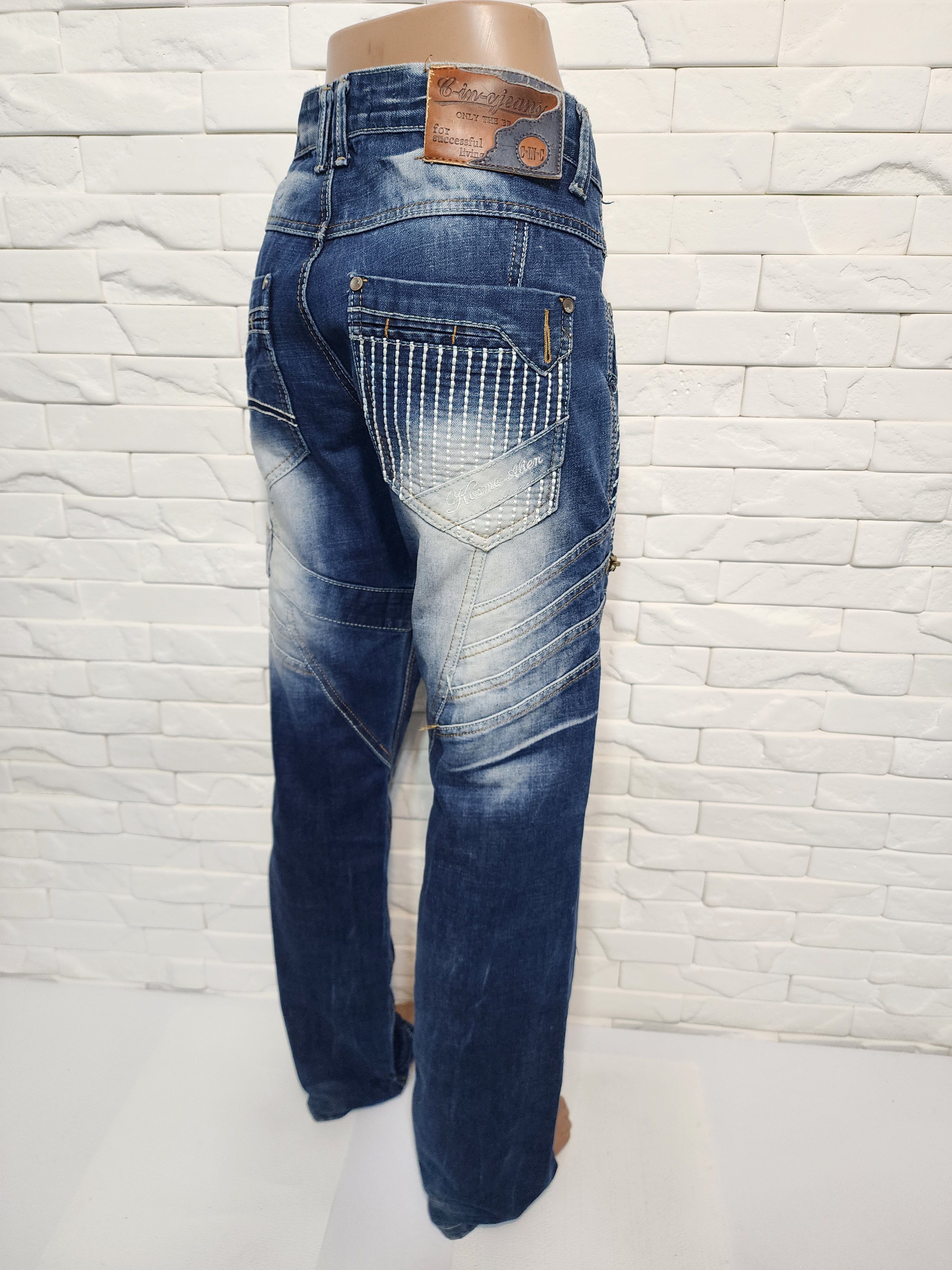 Denim & Co. Blue Denim Jeans Mens: Size US 36 / EU 52 - 6 Thumbnail