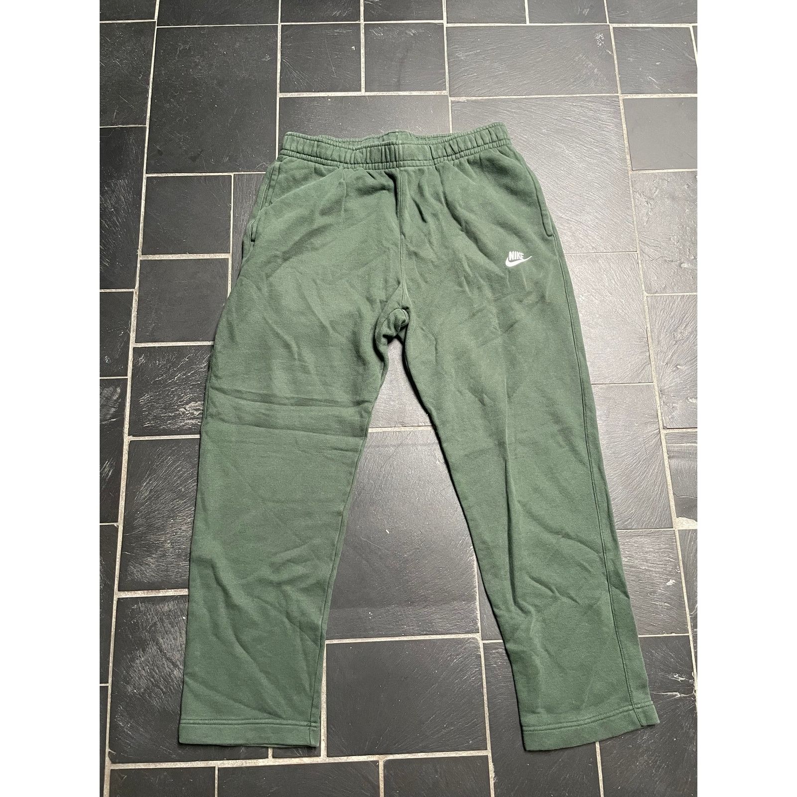 Nike Nike Dark Green Fleece Sweatpants Size Large Size US 33 - 1 Thumbnail