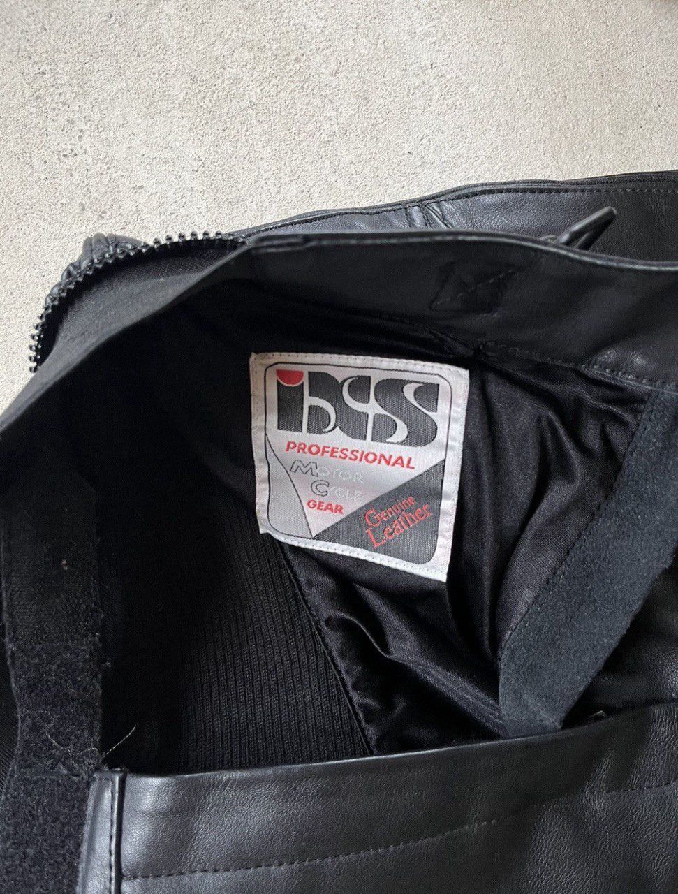 Genuine Leather IXS Motorcycle Sportswear Leather Moto Protection Pants Size 31" - 5 Thumbnail