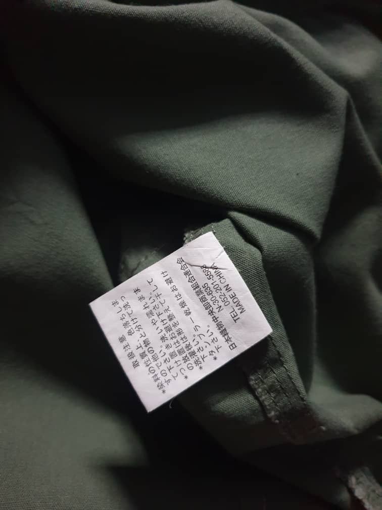 Japanese Brand 💥Doublefocus green military harajuku jacket Size US M / EU 48-50 / 2 - 3 Thumbnail