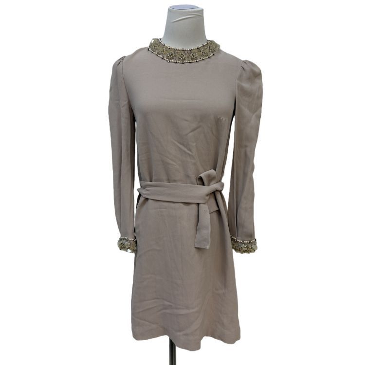 Miu Miu Miu Miu Beaded Embellished Dress Size 40 Size S / US 4 / IT 40 - 1 Thumbnail