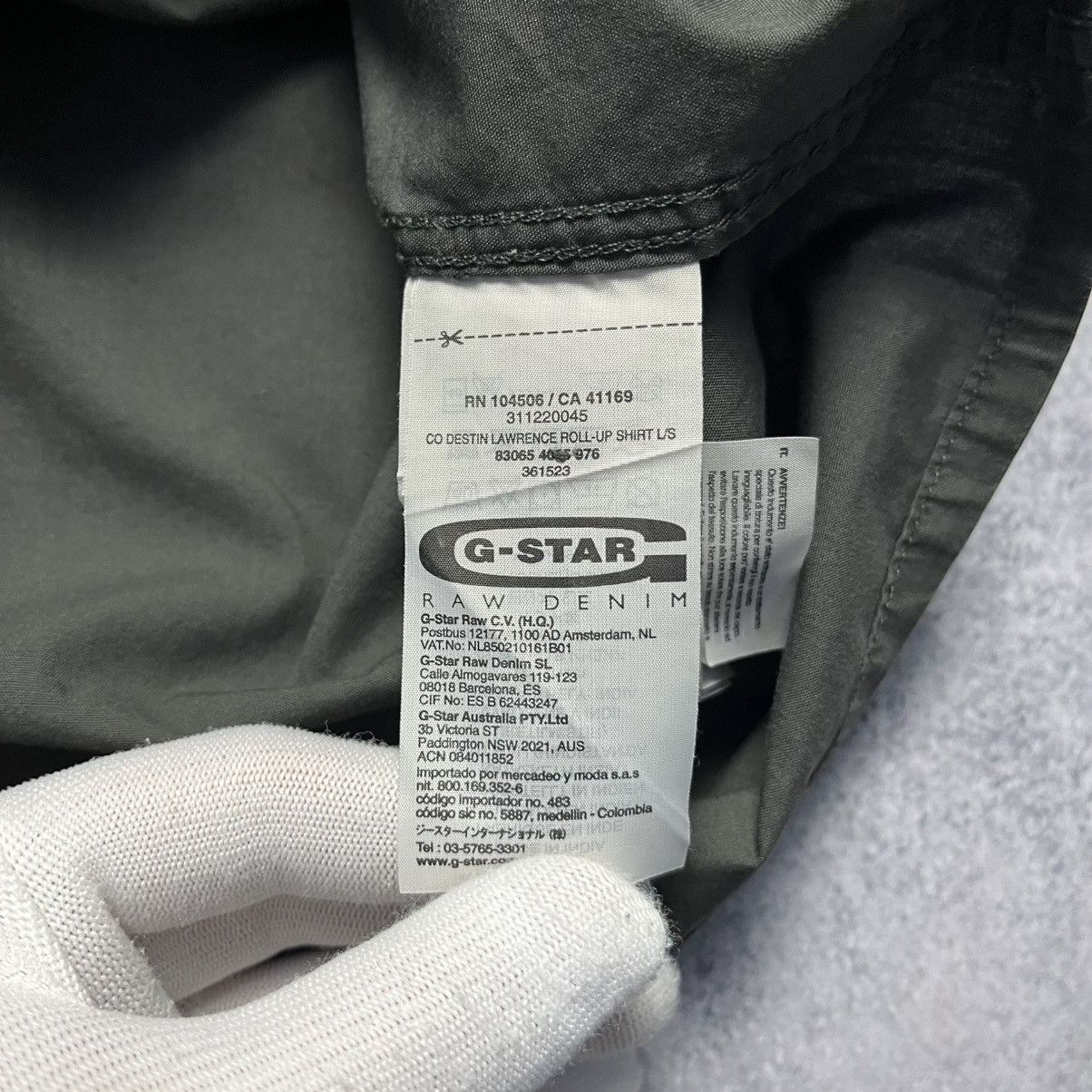 G-Star Vintage G-Star RAW Shirt Button Up Streetwear Y2K Designer Size US M / EU 48-50 / 2 - 8 Thumbnail