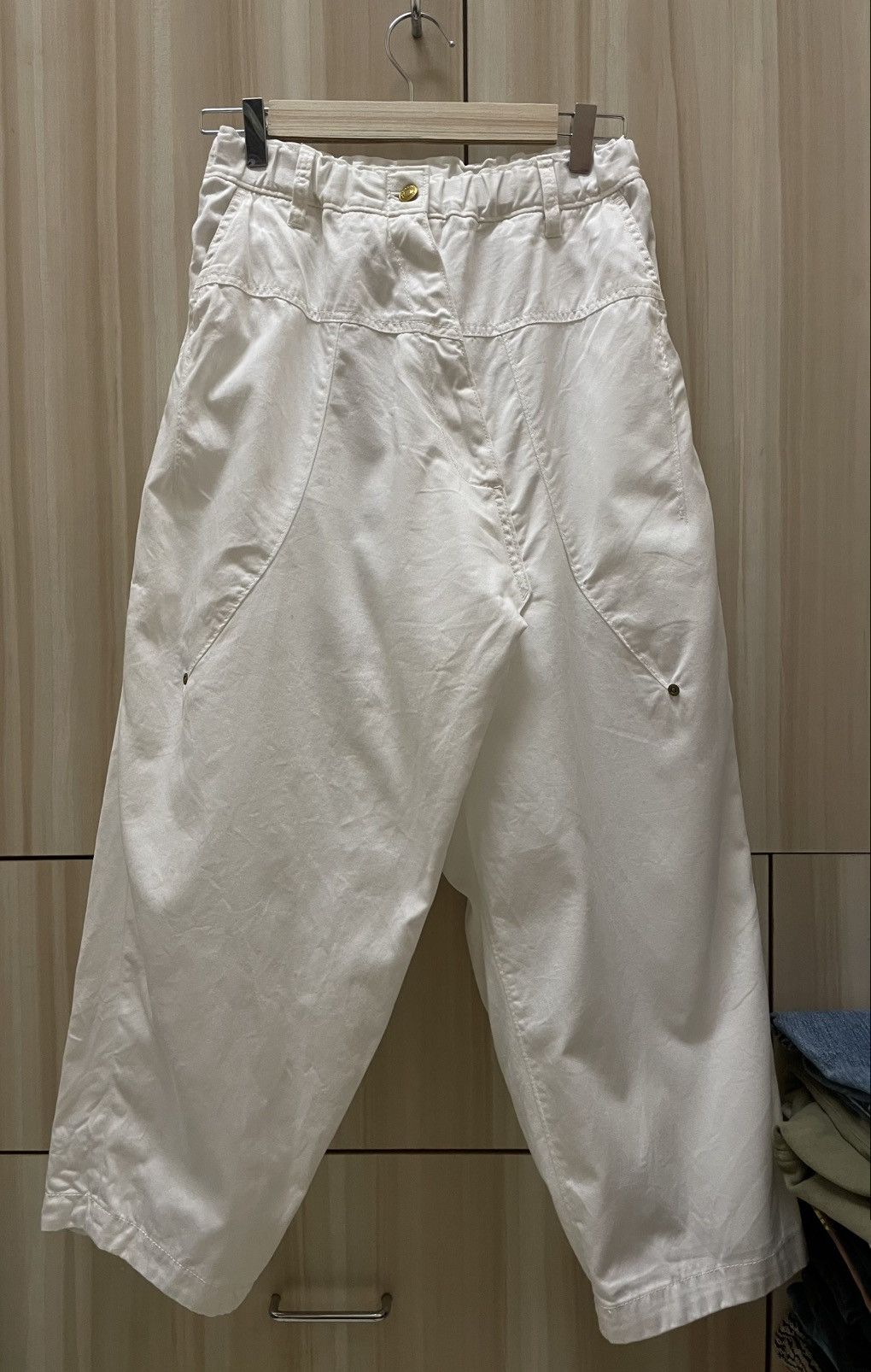 Mercibeaucoup Balloon Sarouel Ankle Pants