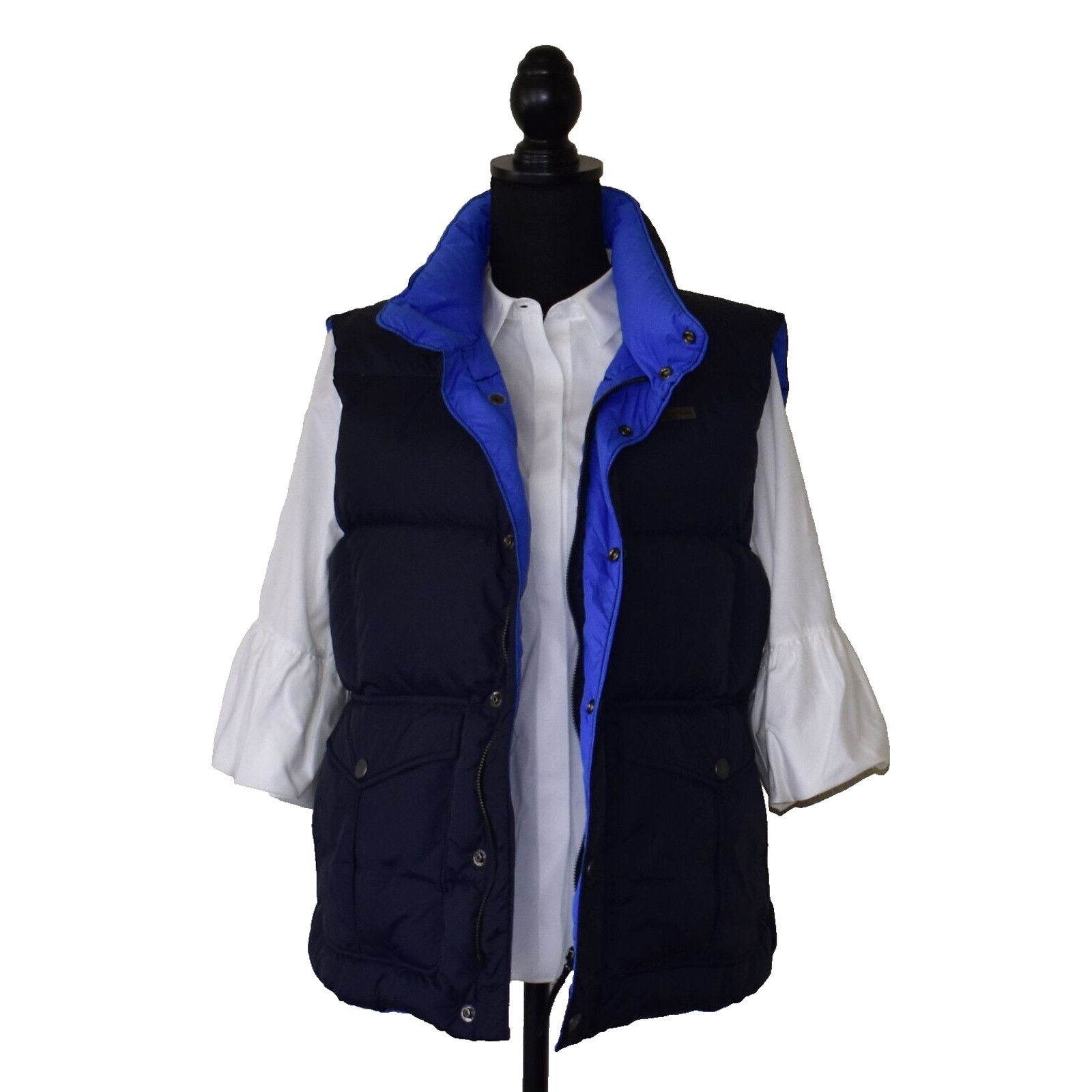 Napapijri NAPAPIJRI GEORGAPHIC Quilted Duck Down Feather Puffer Vest L Size L / US 10 / IT 46 - 4 Thumbnail