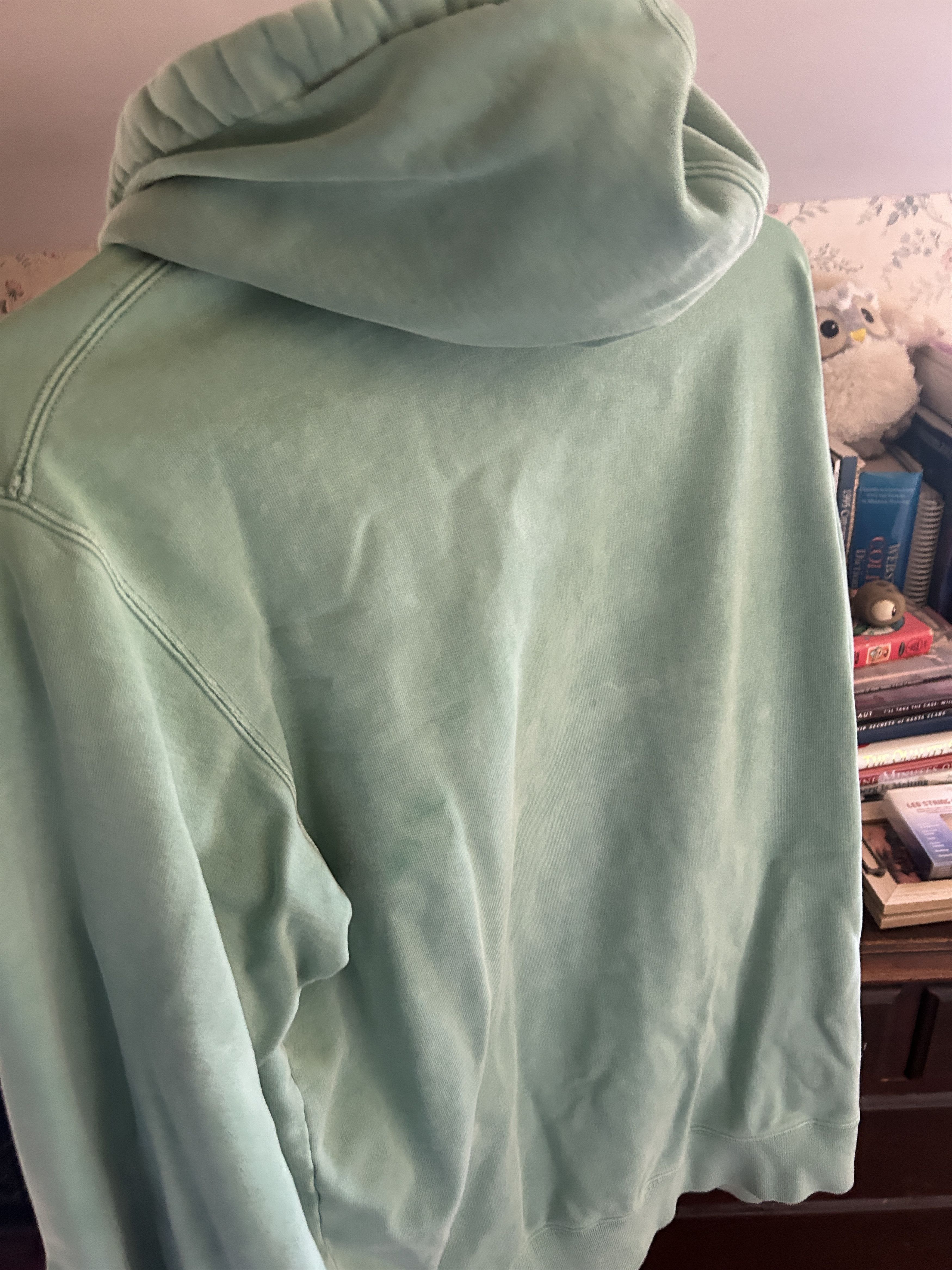 Supreme Supreme Overdyed Hoodie (Green) SS18 Size US L / EU 52-54 / 3 - 3 Thumbnail