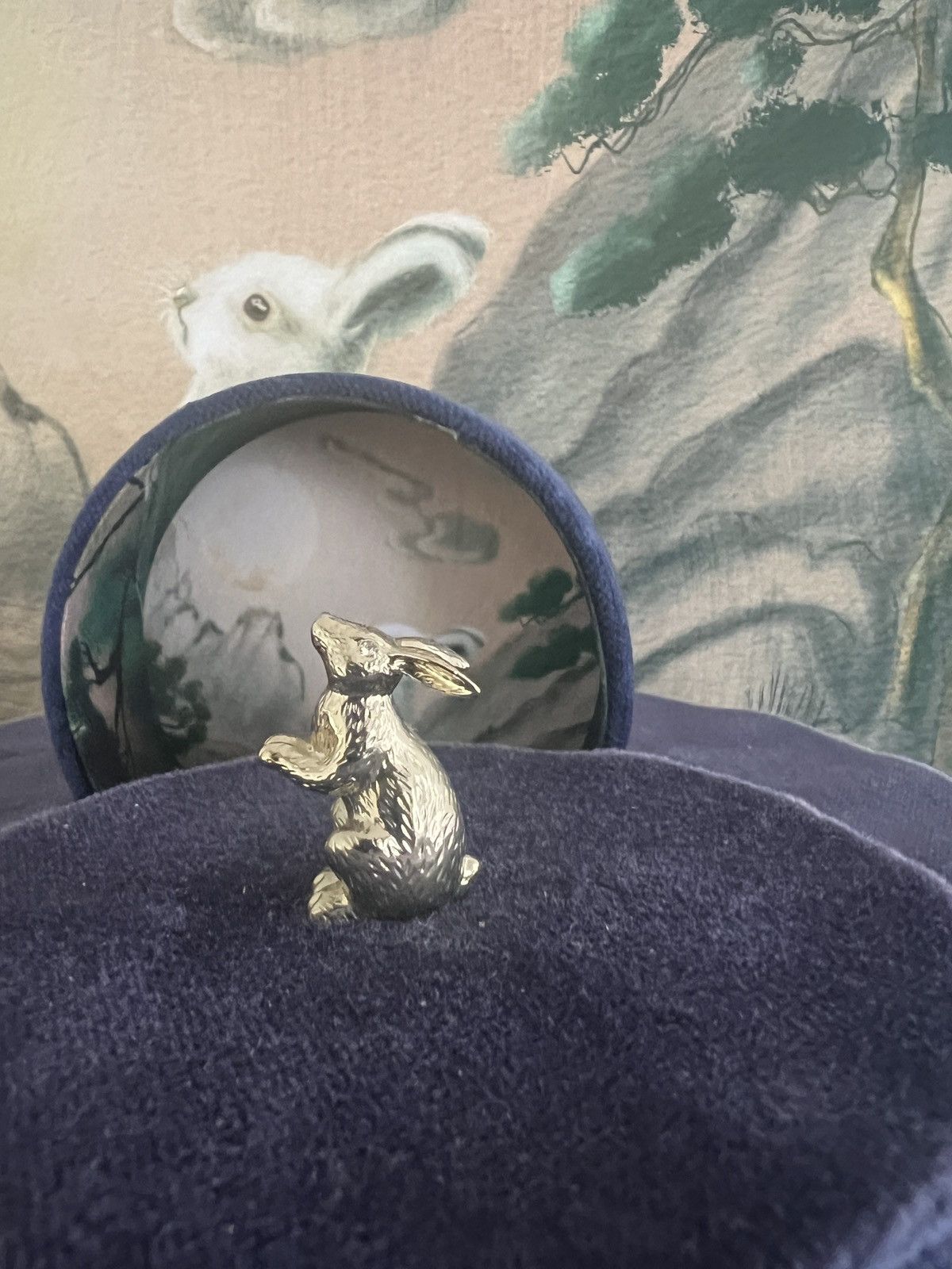 Gucci 🔥 Rare! Gucci Rabbit 🐰 Jewellery Storage Box Home Decor Size ONE SIZE - 7 Thumbnail