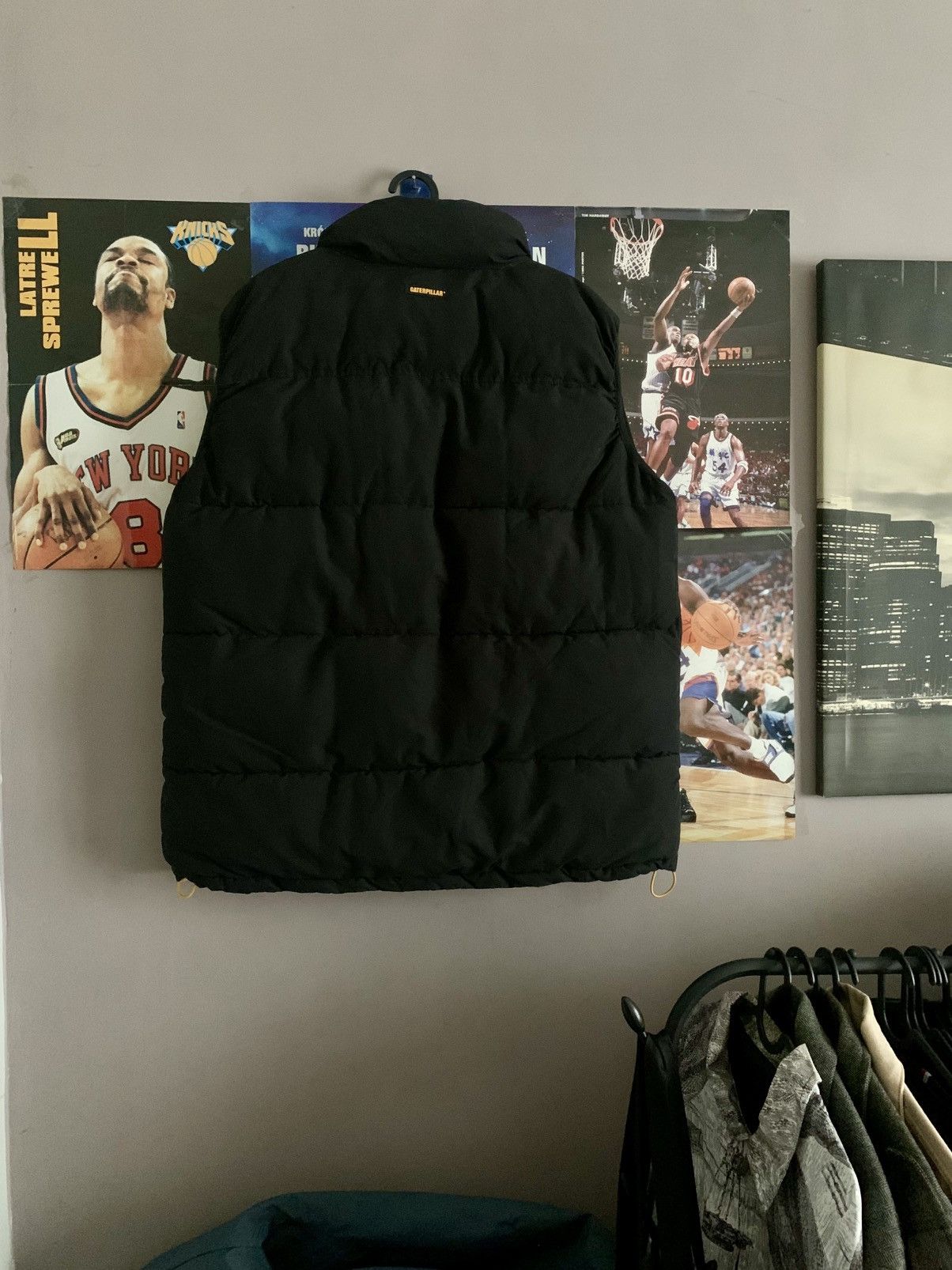 Caterpillar × Vintage 90s Vintage Caterpillar Workwear Puffer Vest Jacket Size US XL / EU 56 / 4 - 8 Thumbnail