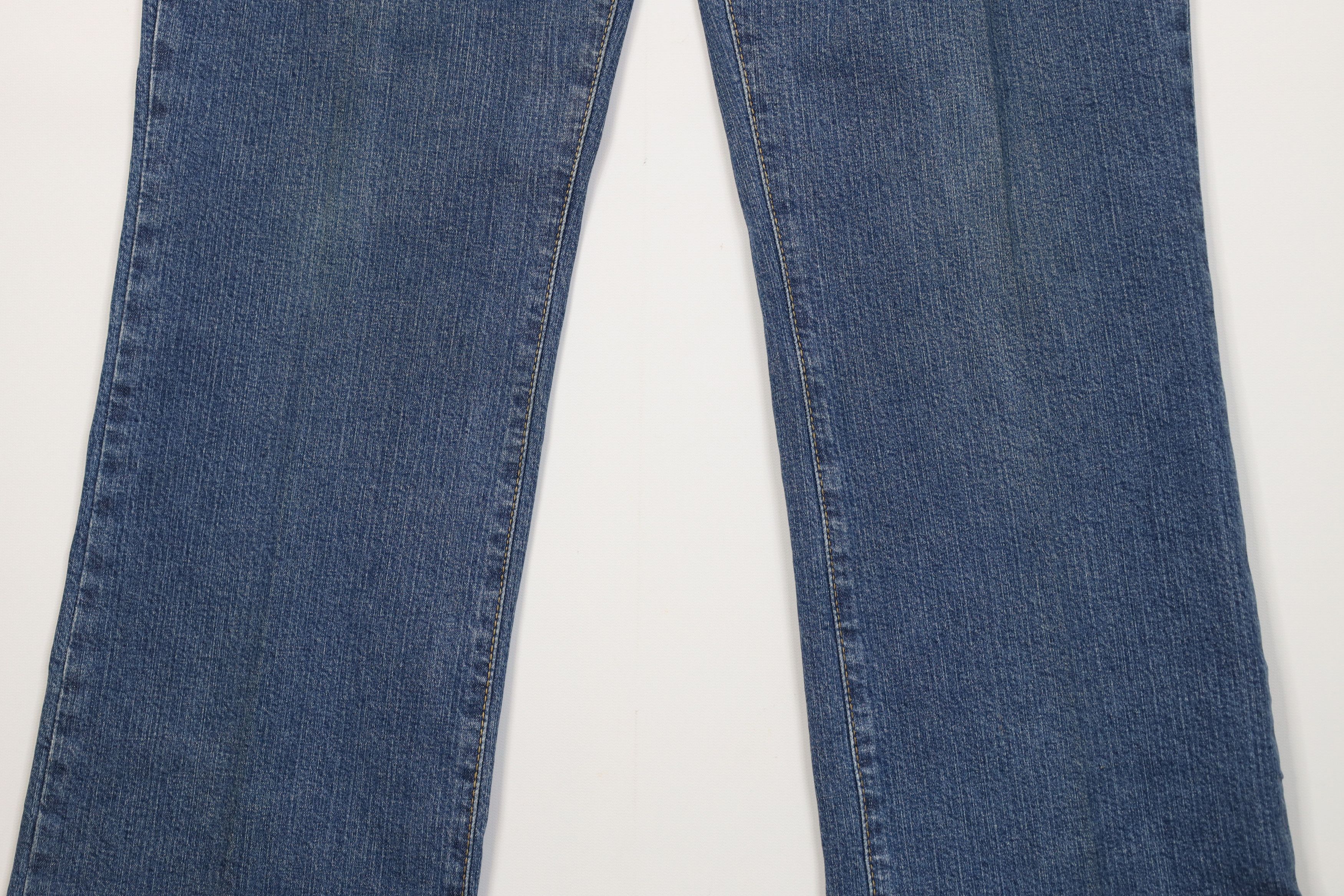 Levi's Vintage Y2K 2005 Levis 550 Flared Relaxed Boot Cut Jeans Size 32" / US 10 / IT 46 - 3 Thumbnail