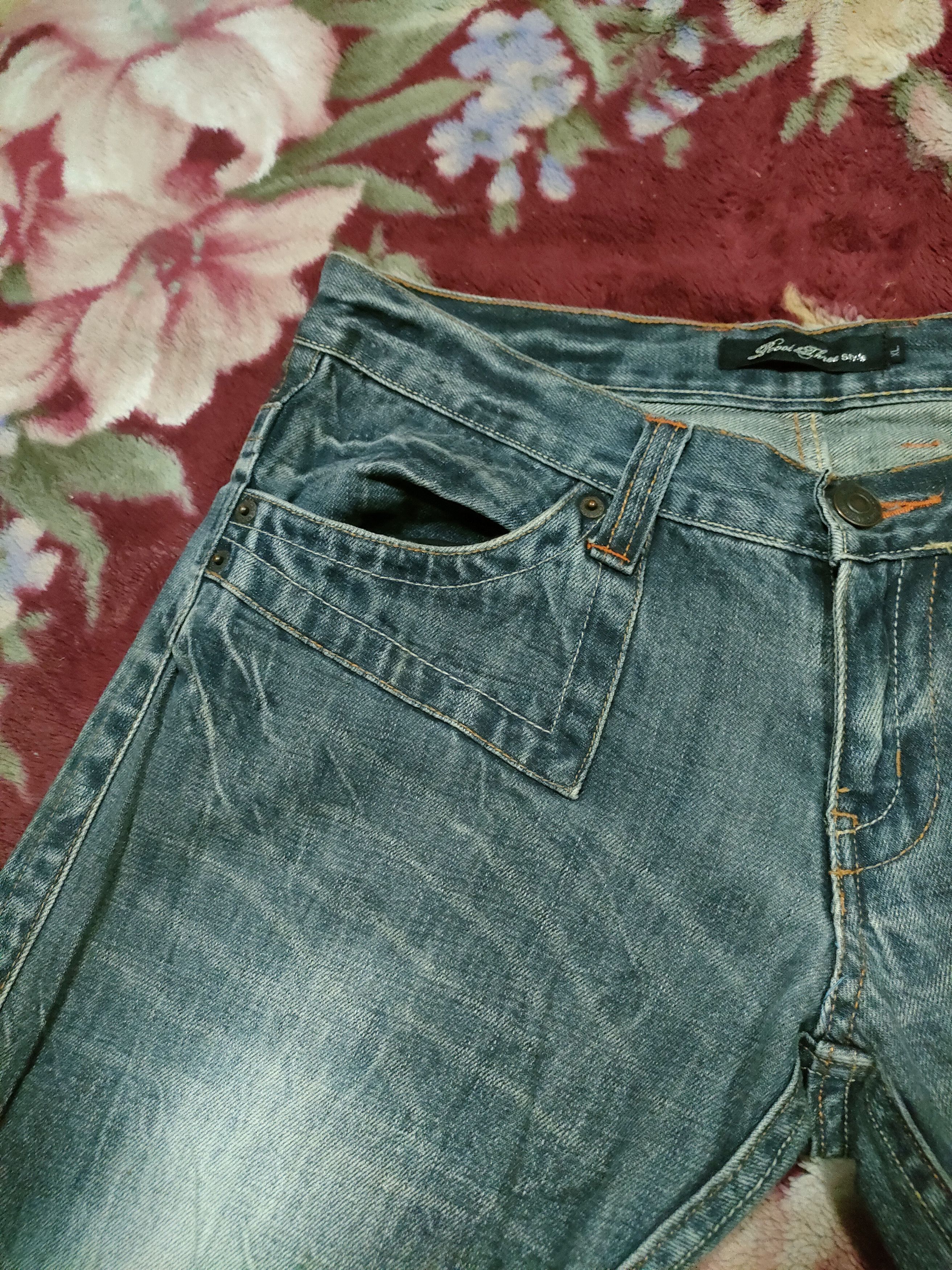 If Six Was Nine × Japanese Brand Flare🔥Roat & Three Style Jeans Size US 34 / EU 50 - 7 Thumbnail