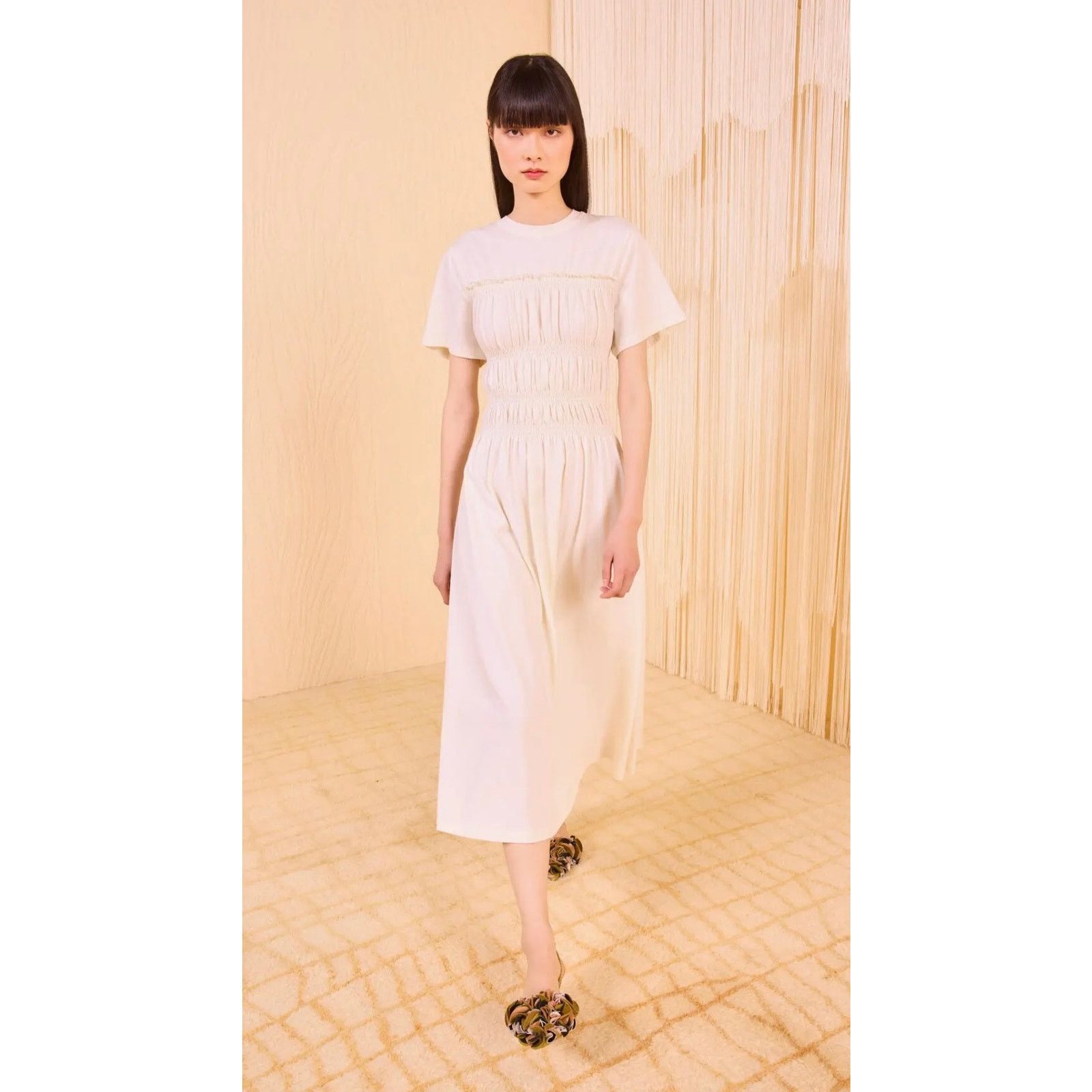 Ulla Johnson NWT Georgie Dress White Size Small
