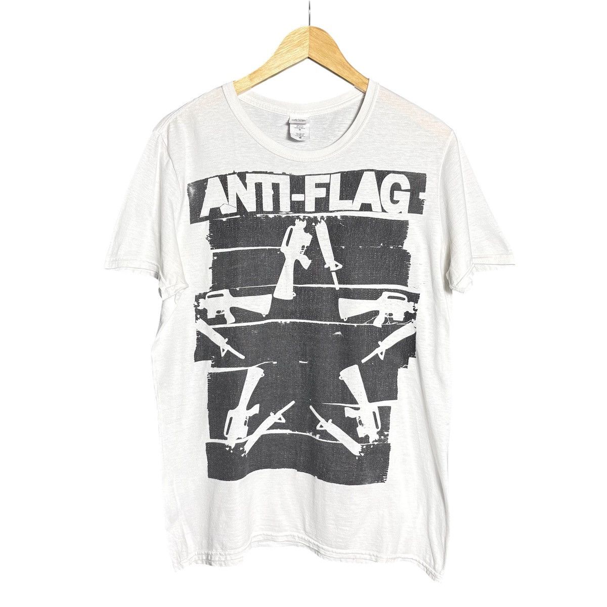 Band Tees × Vintage Vintage Y2K Anti-Flag Hardcore Punk Band Tee Size US M / EU 48-50 / 2 - 1 Thumbnail