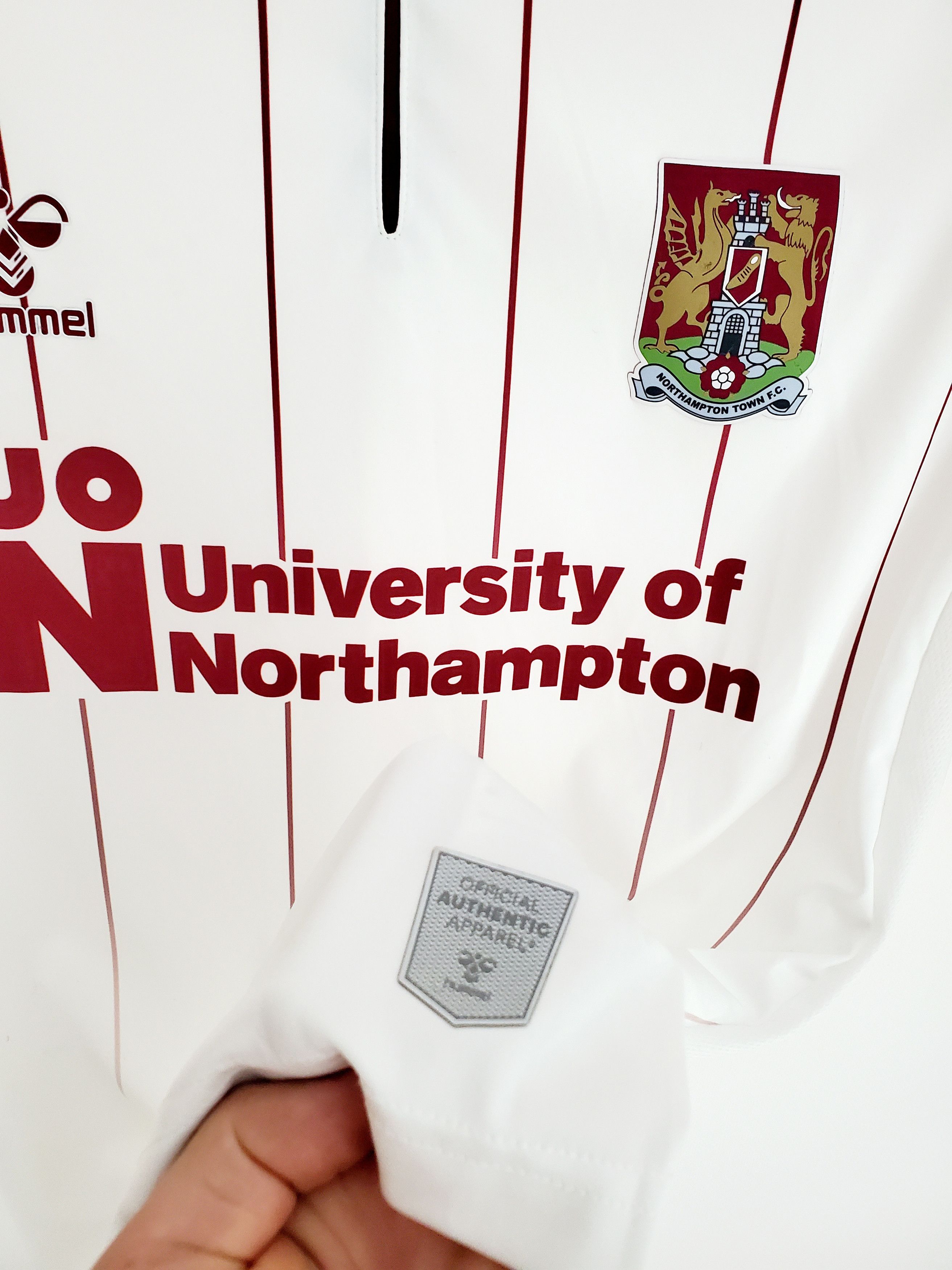 Hummel NORTHAMPTON TOWN 2020/21 Away Hummel Football Jersey Xl Size US XL / EU 56 / 4 - 3 Thumbnail