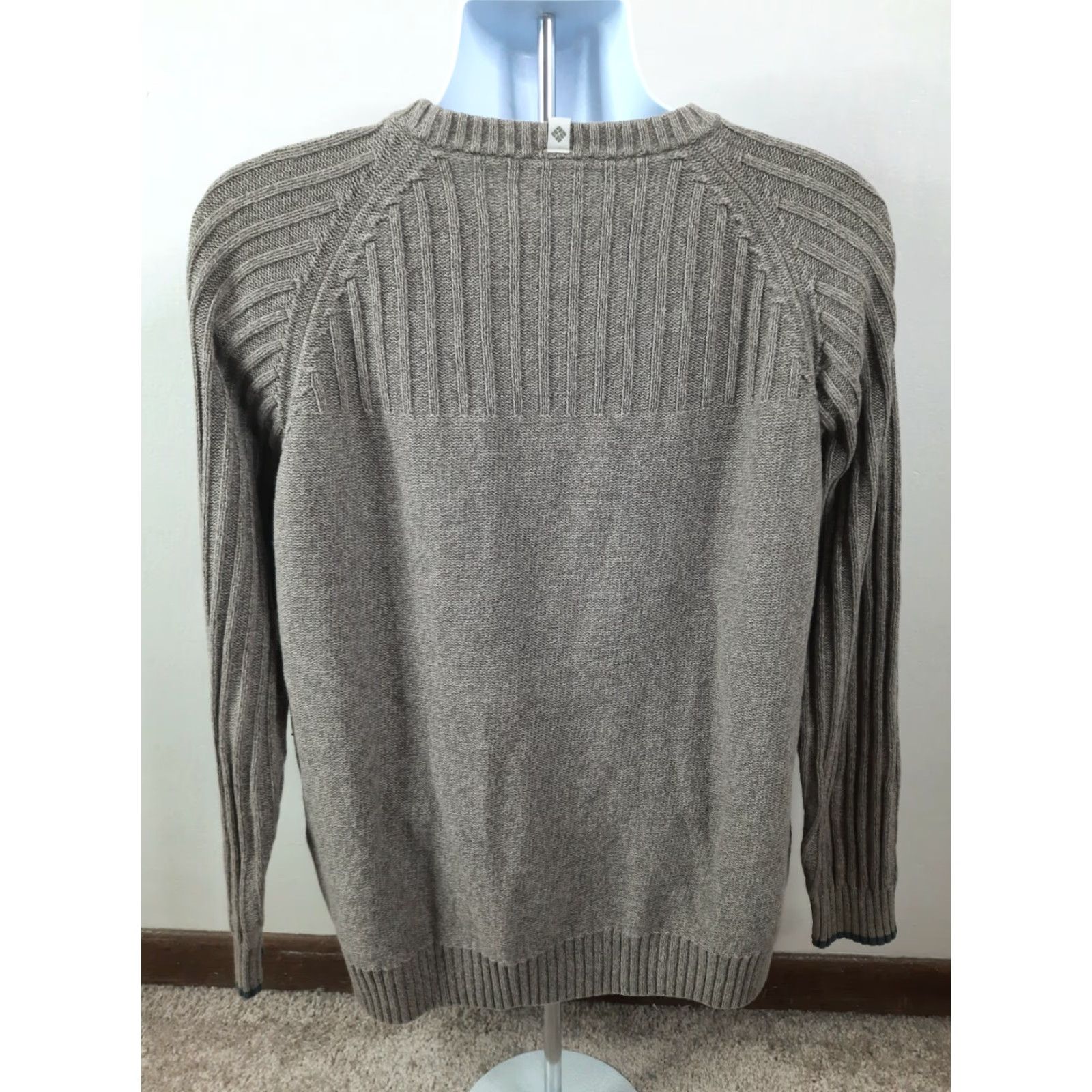 Vintage VINTAGE Columbia Sportswear Men’s Size L Sweater Long Sleeve Pullover Brown Crewneck Heavyweight Knit S3M Size US L / EU 52-54 / 3 - 7 Thumbnail