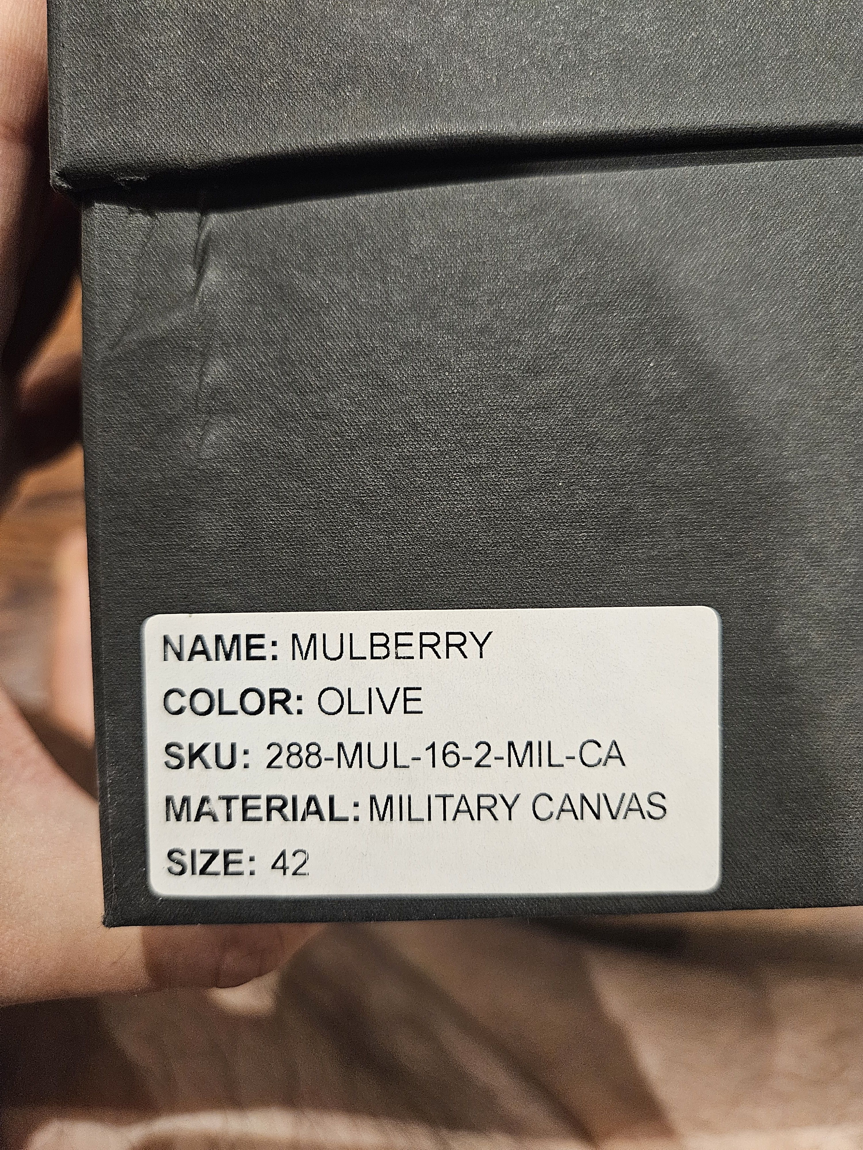 Mulberry (80% off STORE CLOSURE) Mulberry No. 288, Olive size 9 Size US 9 / EU 42 - 9 Thumbnail