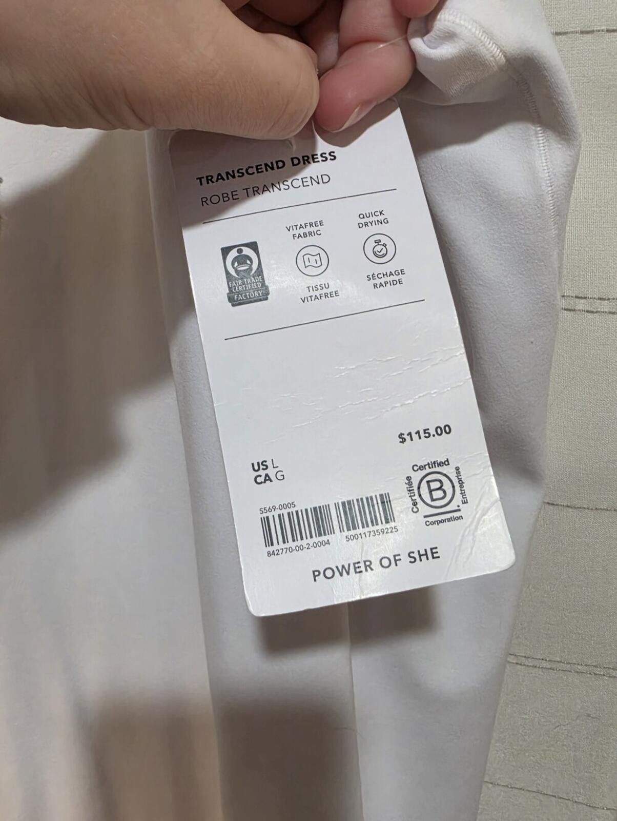 Other Athleta Transcend Dress Size L / US 10 / IT 46 - 3 Thumbnail