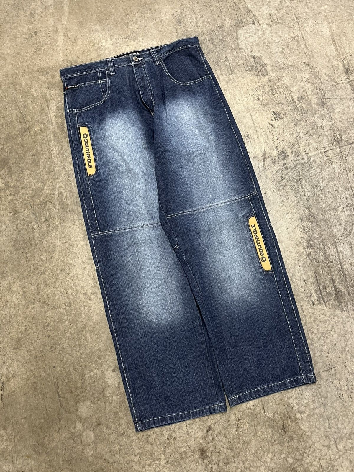 Southpole Southpole y2k baggy fit denim skater streetwear hype rare Size US 38 / EU 54 - 2 Thumbnail