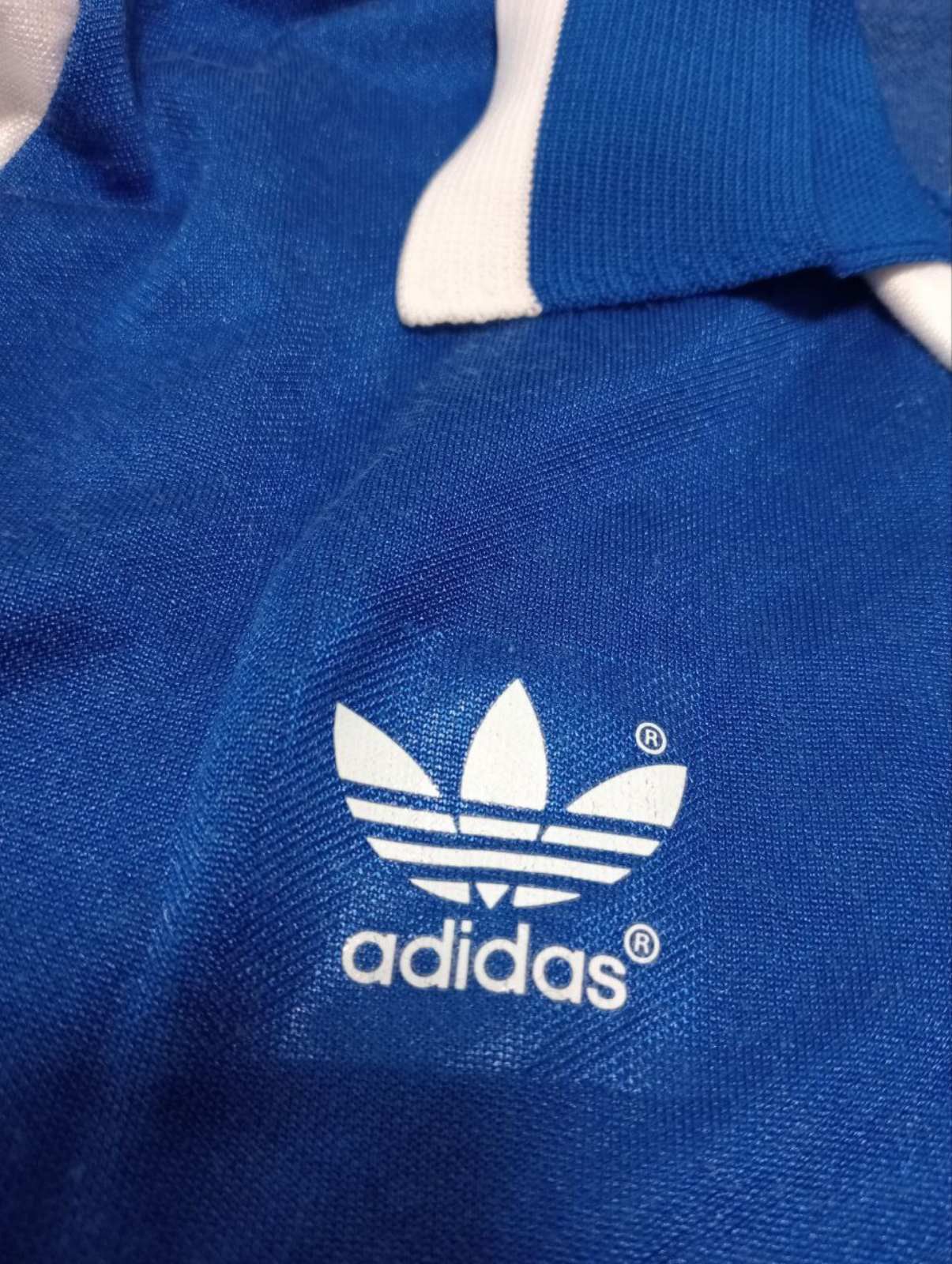 Adidas Grasshoppers Home football shirt 1980 - 1984 Rare Vintage Size US M / EU 48-50 / 2 - 10 Thumbnail
