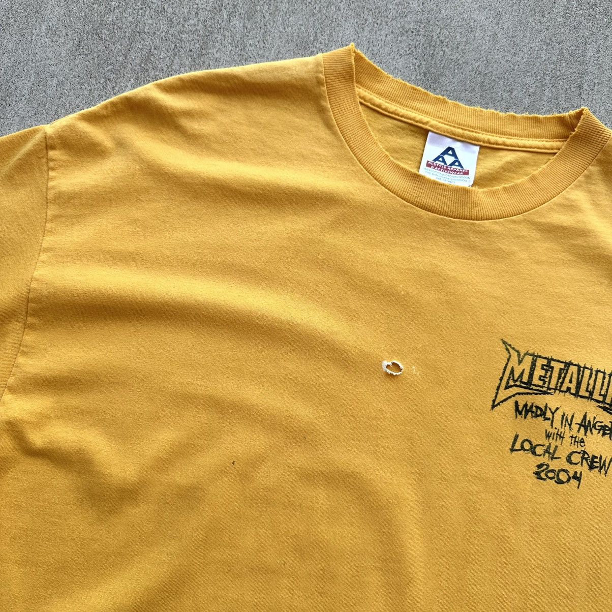 Metallica Vintage Metallica T Shirt Madly In Anger Y2K Local Crew Size US XL / EU 56 / 4 - 3 Thumbnail
